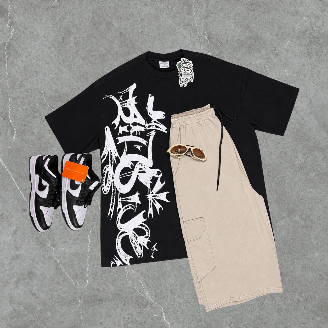 Camiseta Over Trip Side G (Algodão pesado)