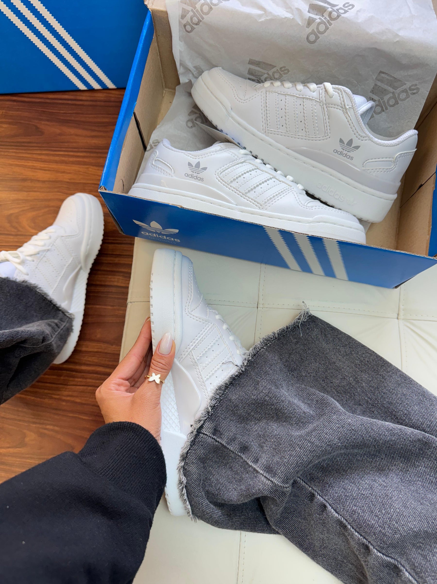 Adidas Fórum Low - Branco