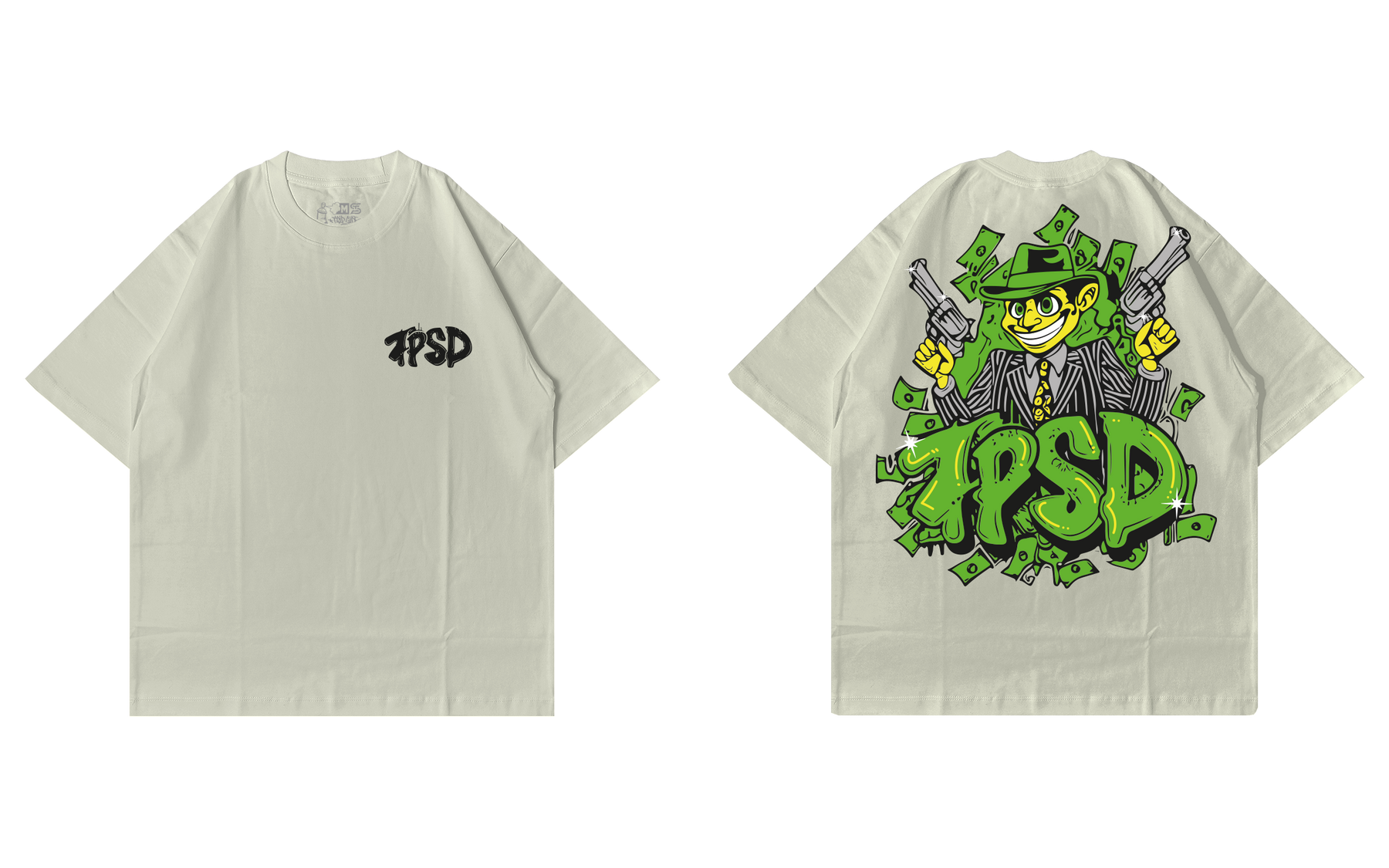 Camiseta Over Trip Side G (Silk)