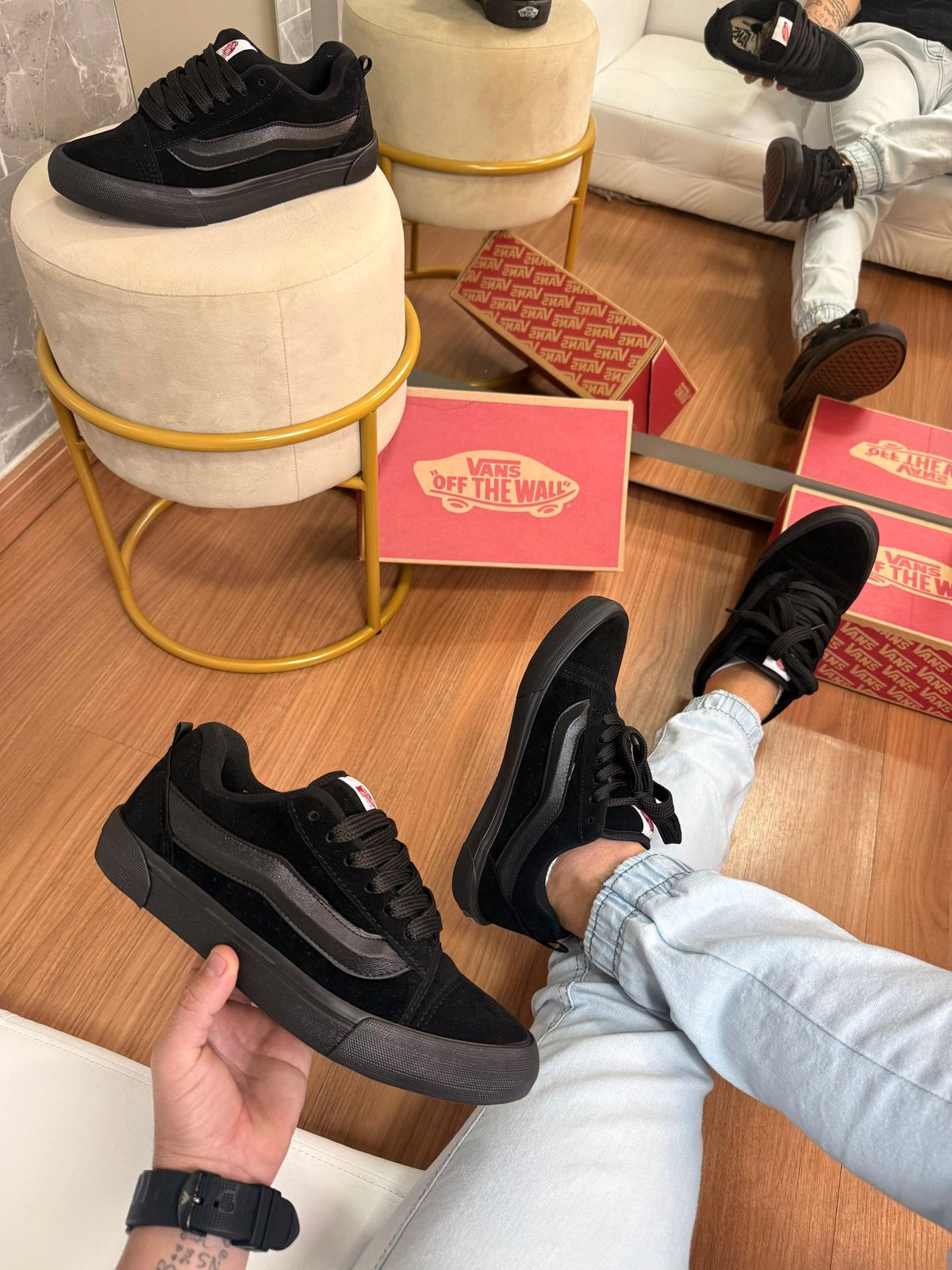 Vans Knu - Preto