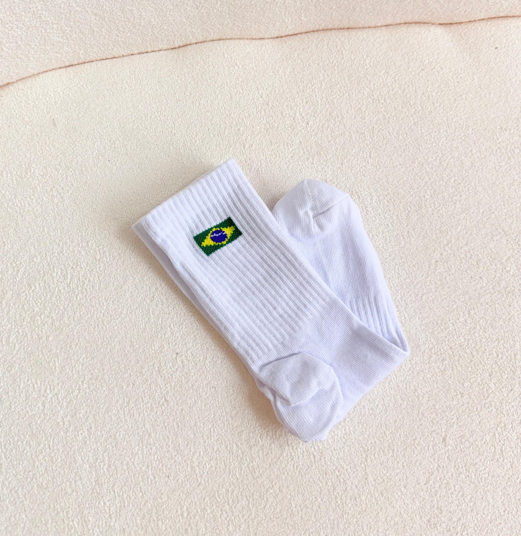 Meias cano alto - Brasil