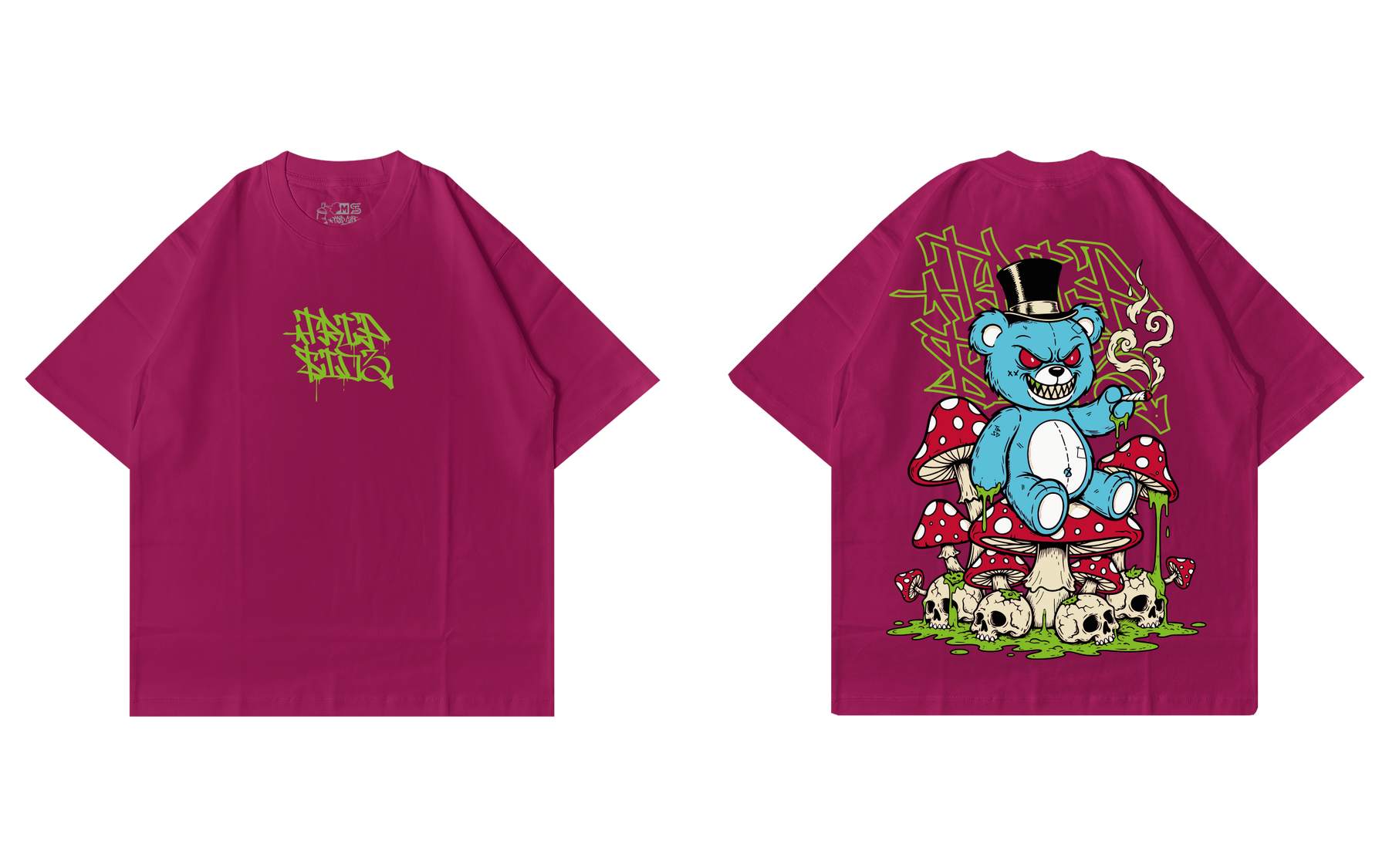 Camiseta Over Trip Side M (Silk)