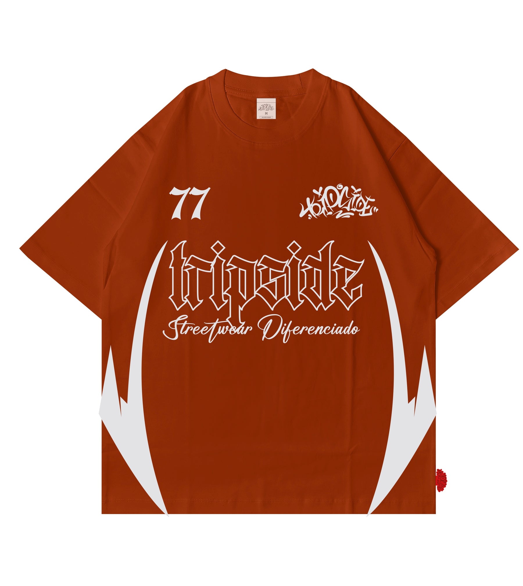 Camiseta Over Trip Side GG (Algodão pesado)