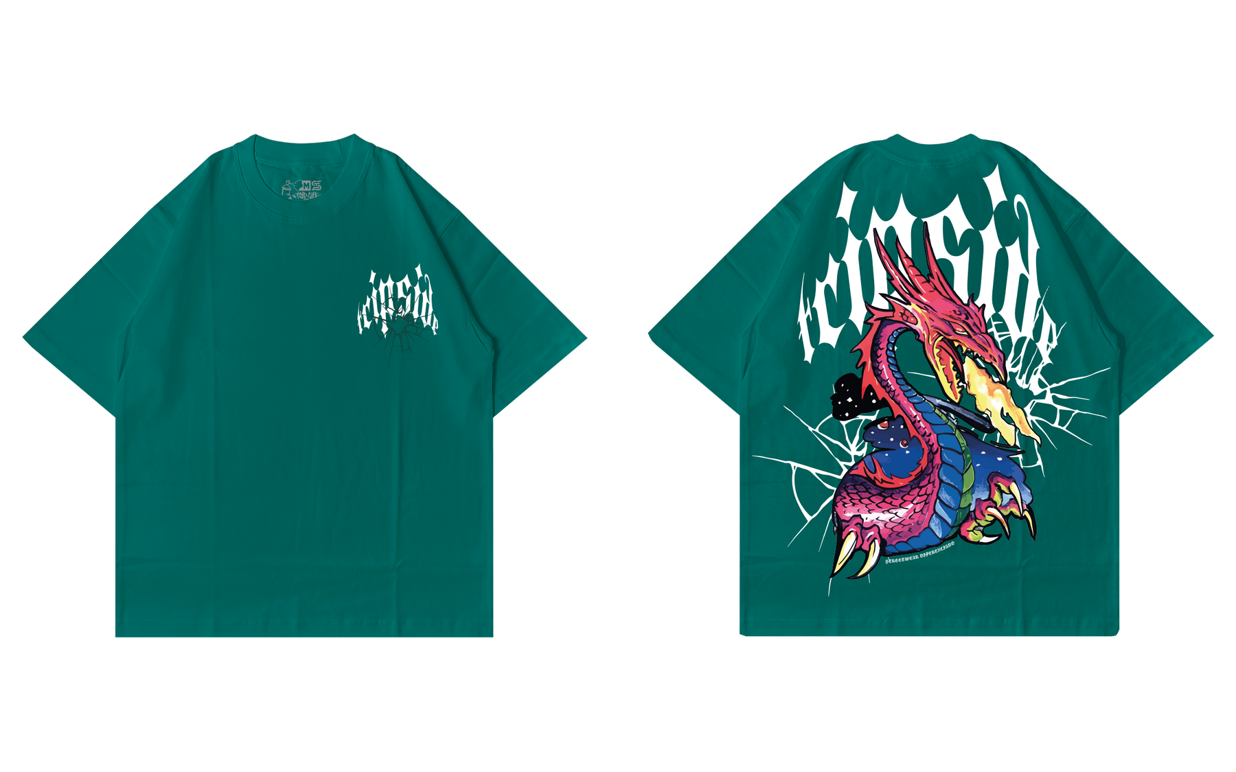 Camiseta Over Trip Side GG (Silk)
