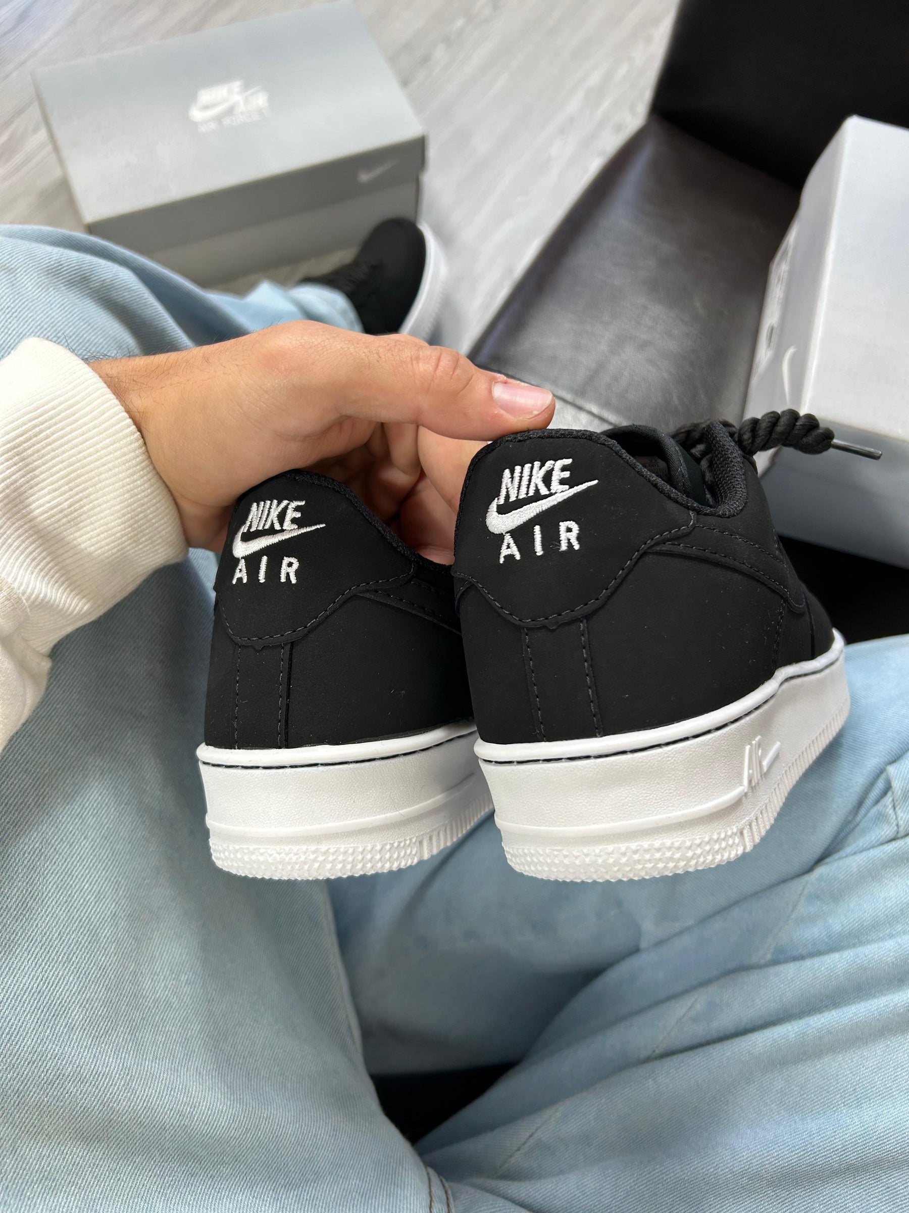 Air Force Nobuck - Black