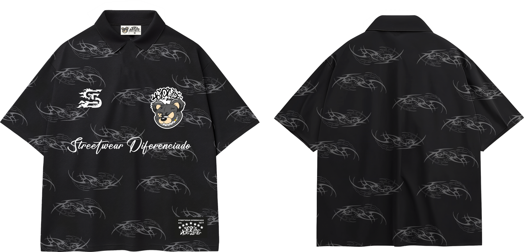 Camiseta Over Trip Side G (Polo Dry Fit)