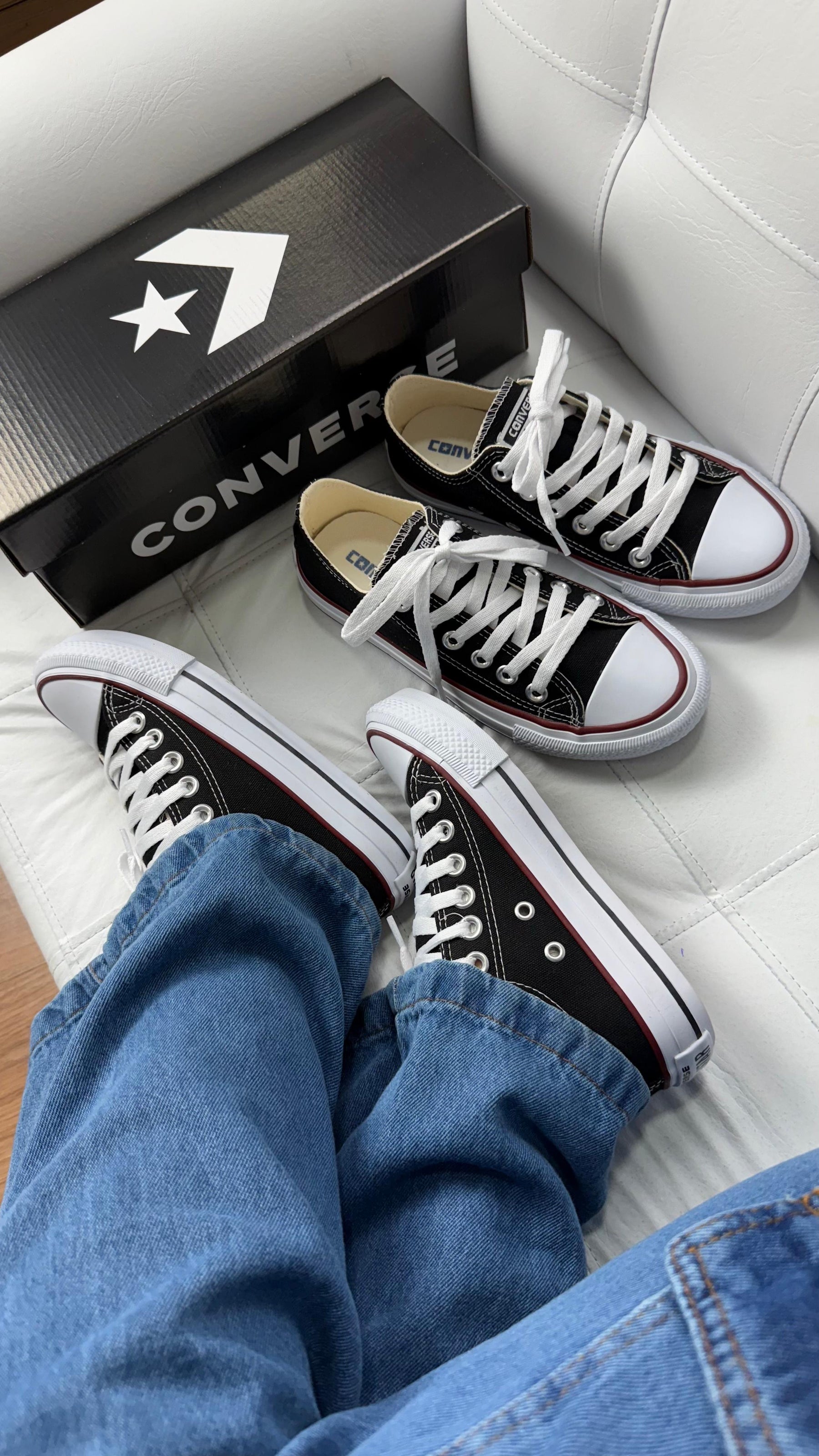 All star lona preto