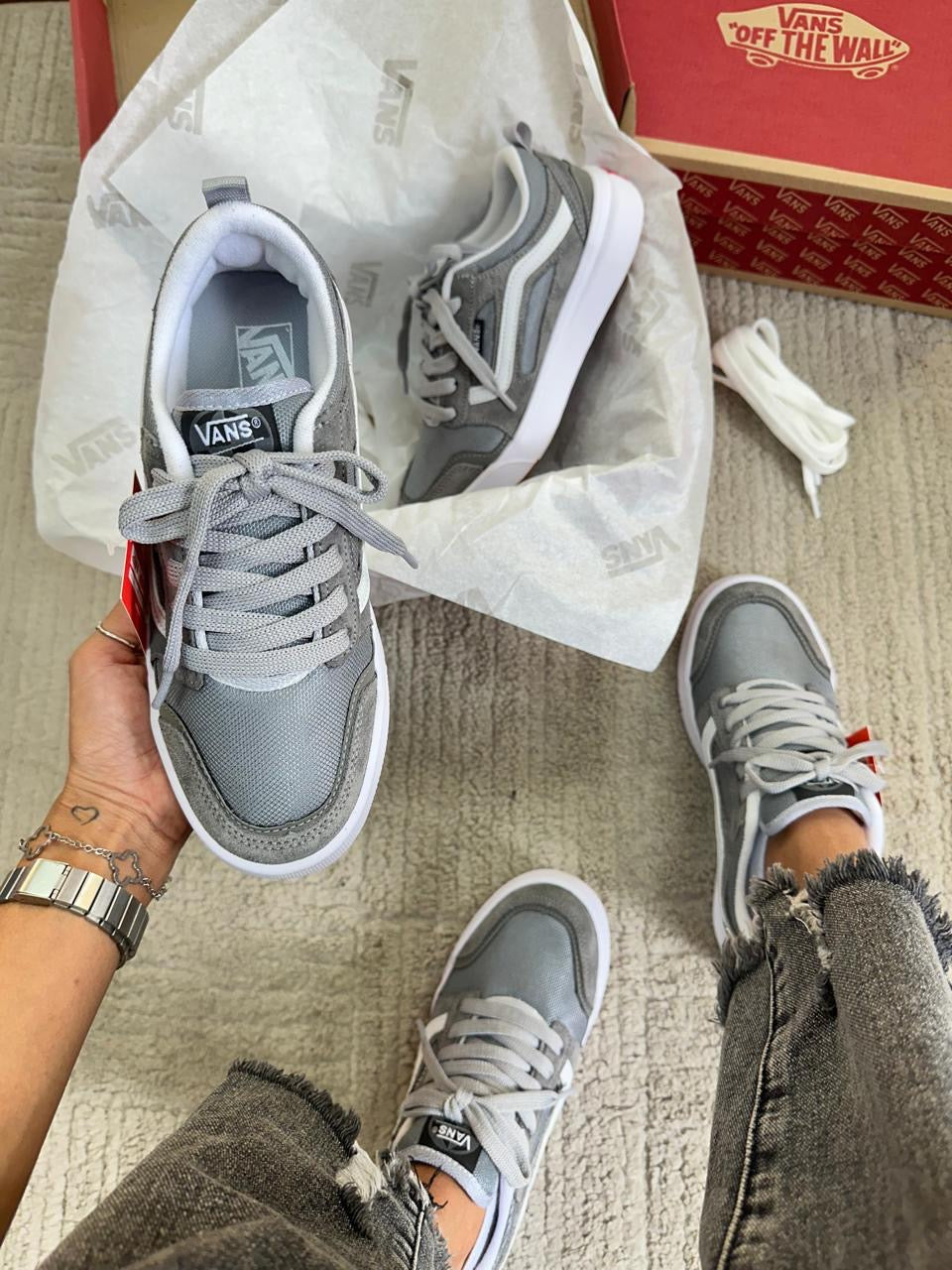 Vans Ultrarange Cinza 3D