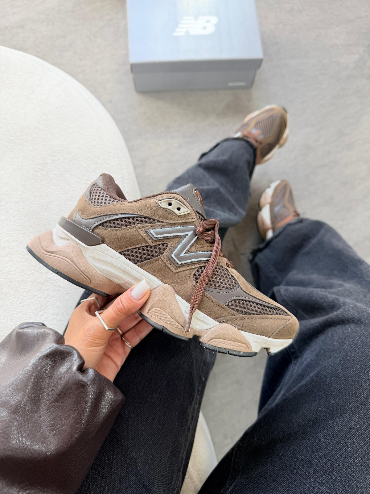 New Balance 9060 Nacional - Marrom