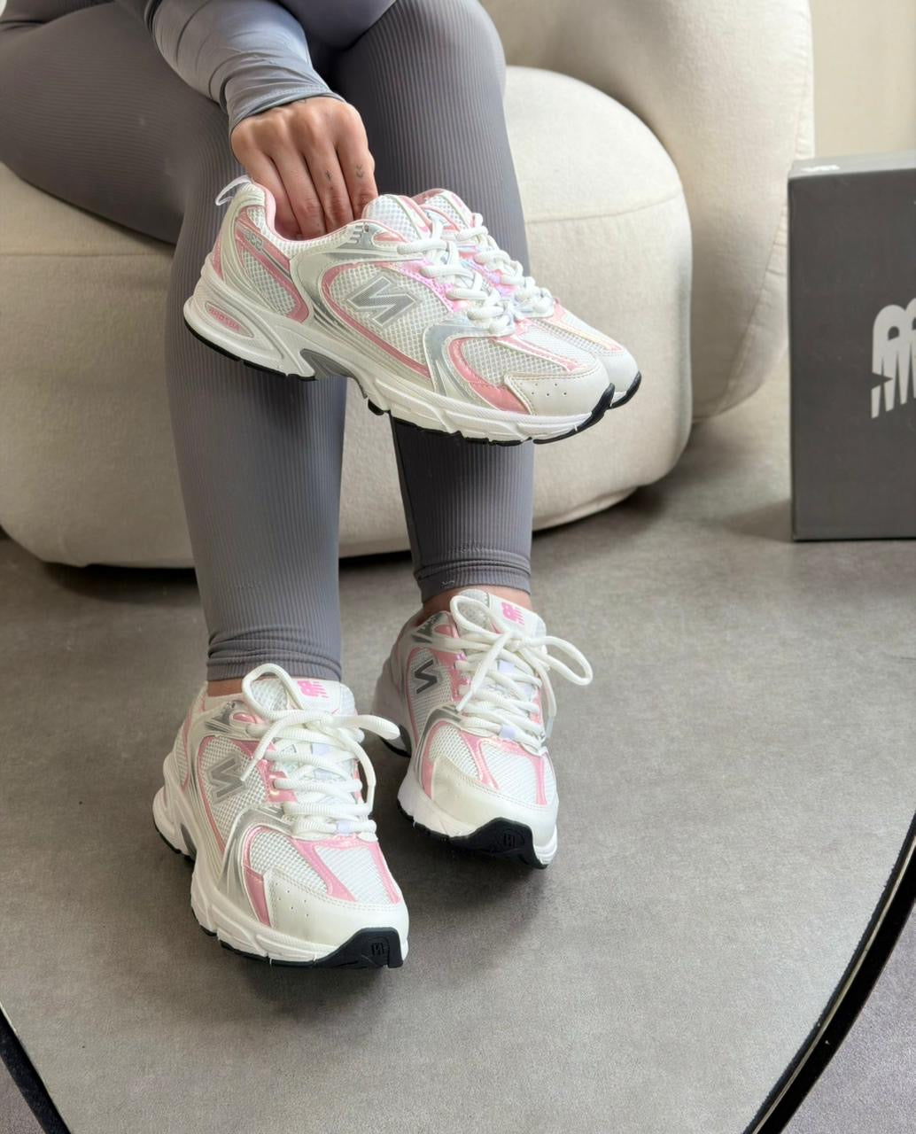 New balance 530 importado - Rosa
