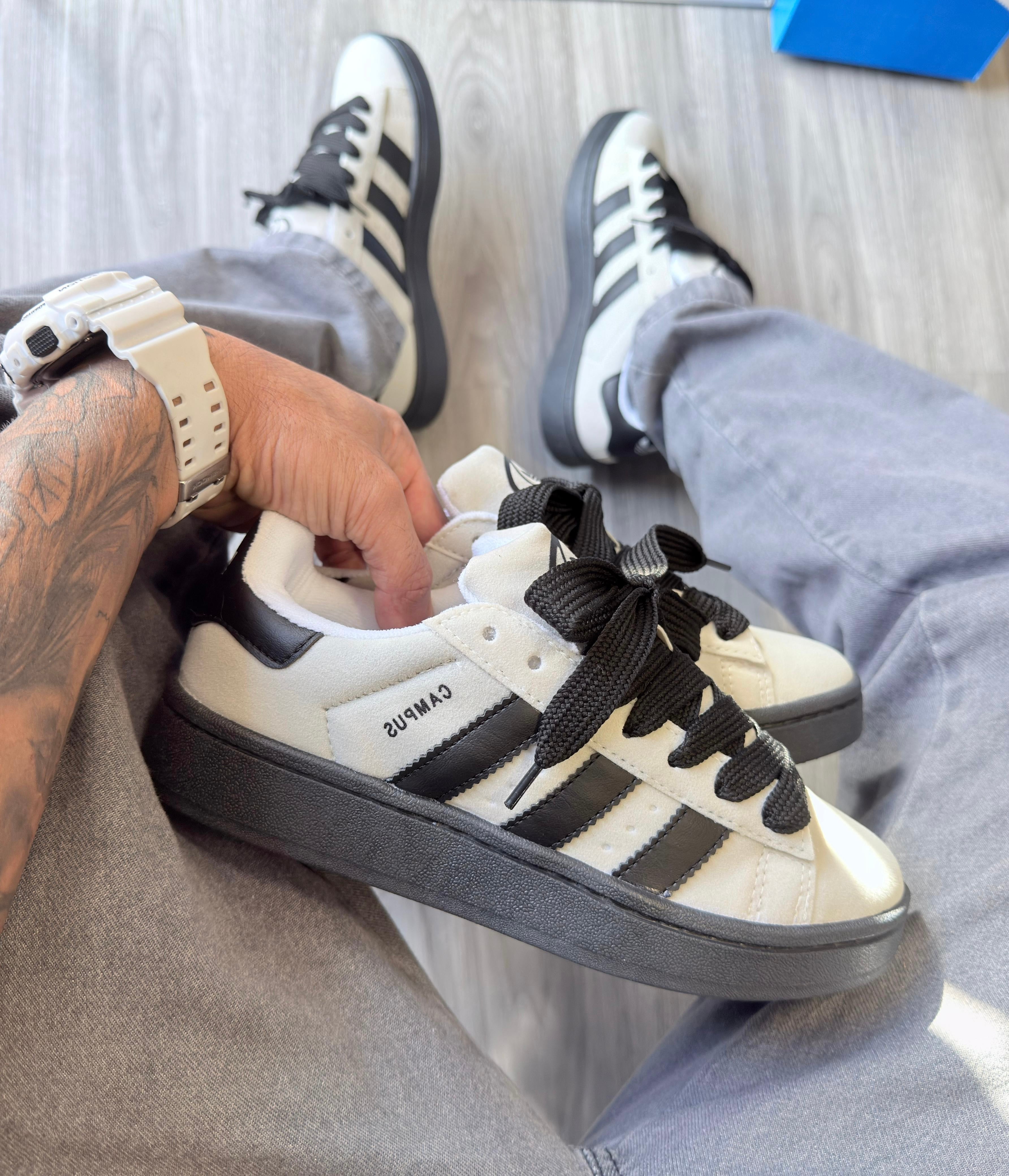 Adidas Campus Couro - OFF