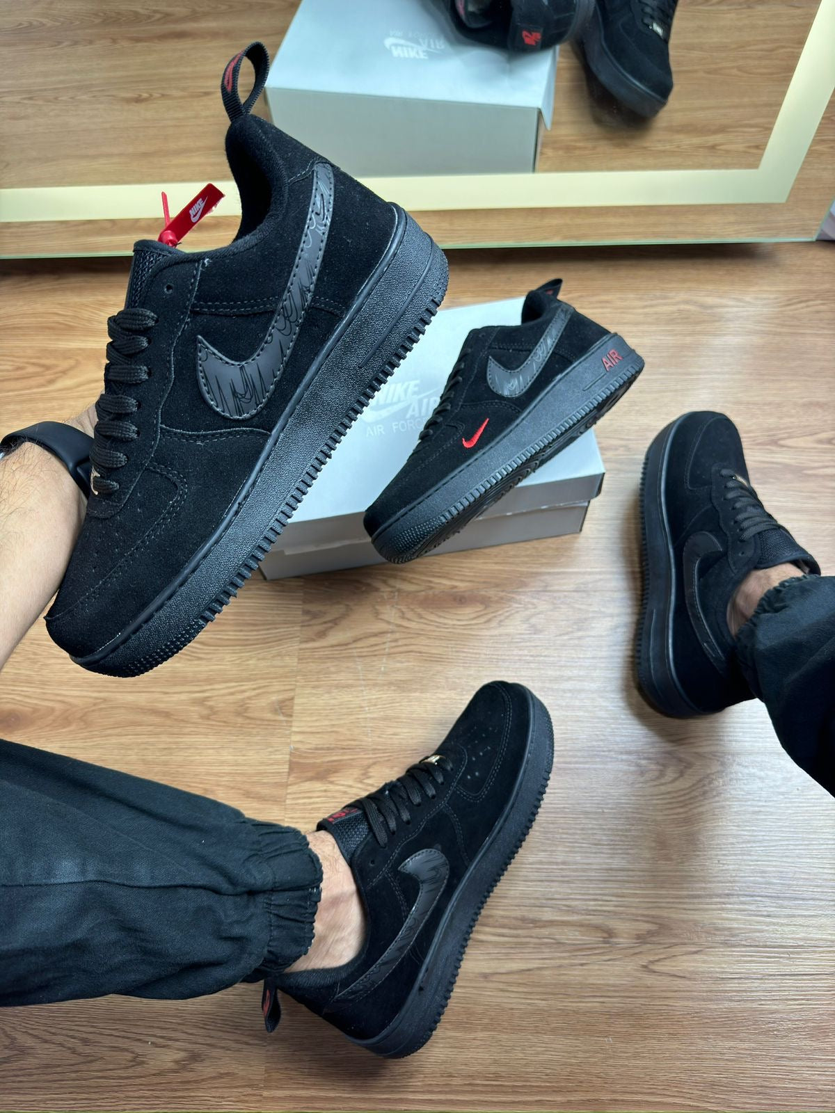 Air Force Camurça - Black