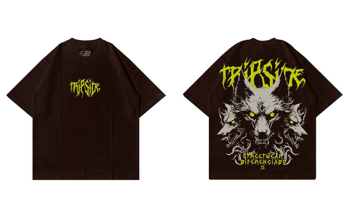 Camiseta Over Trip Side P (Silk)