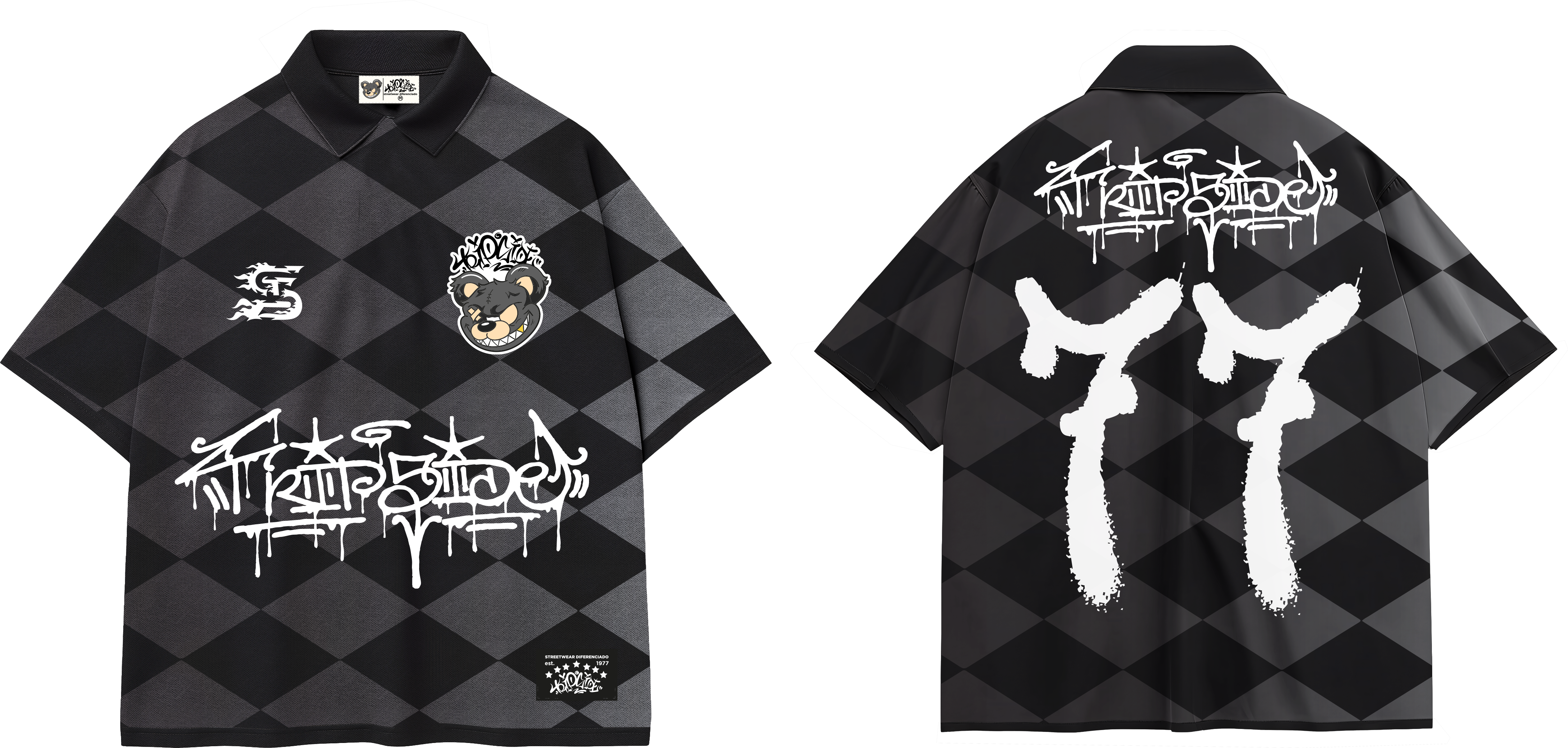 Camiseta Over Trip Side XG (Polo Dry Fit)