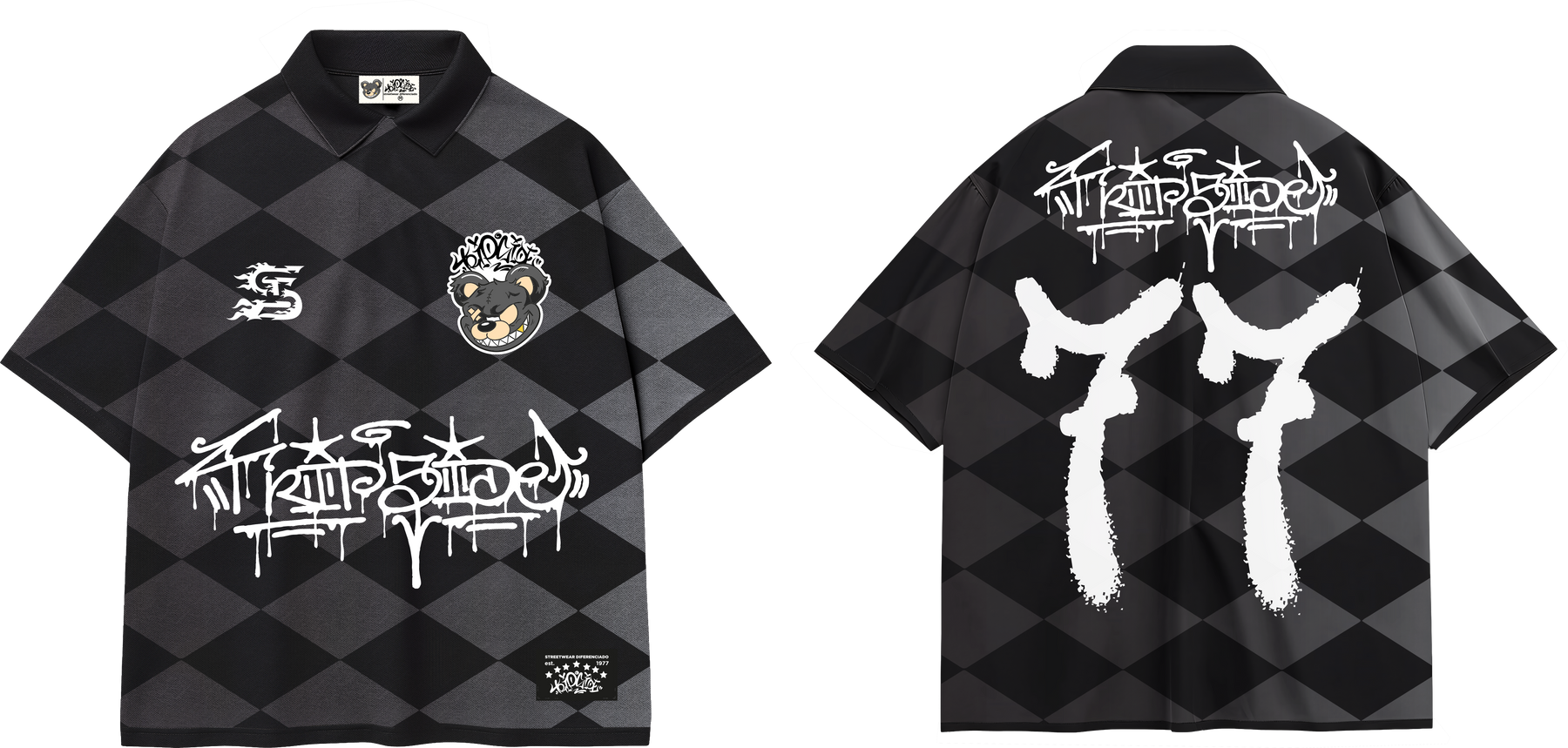 Camiseta Over Trip Side XG (Polo Dry Fit)