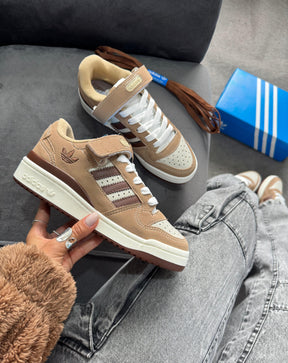 Adidas Fórum Low - Marrom