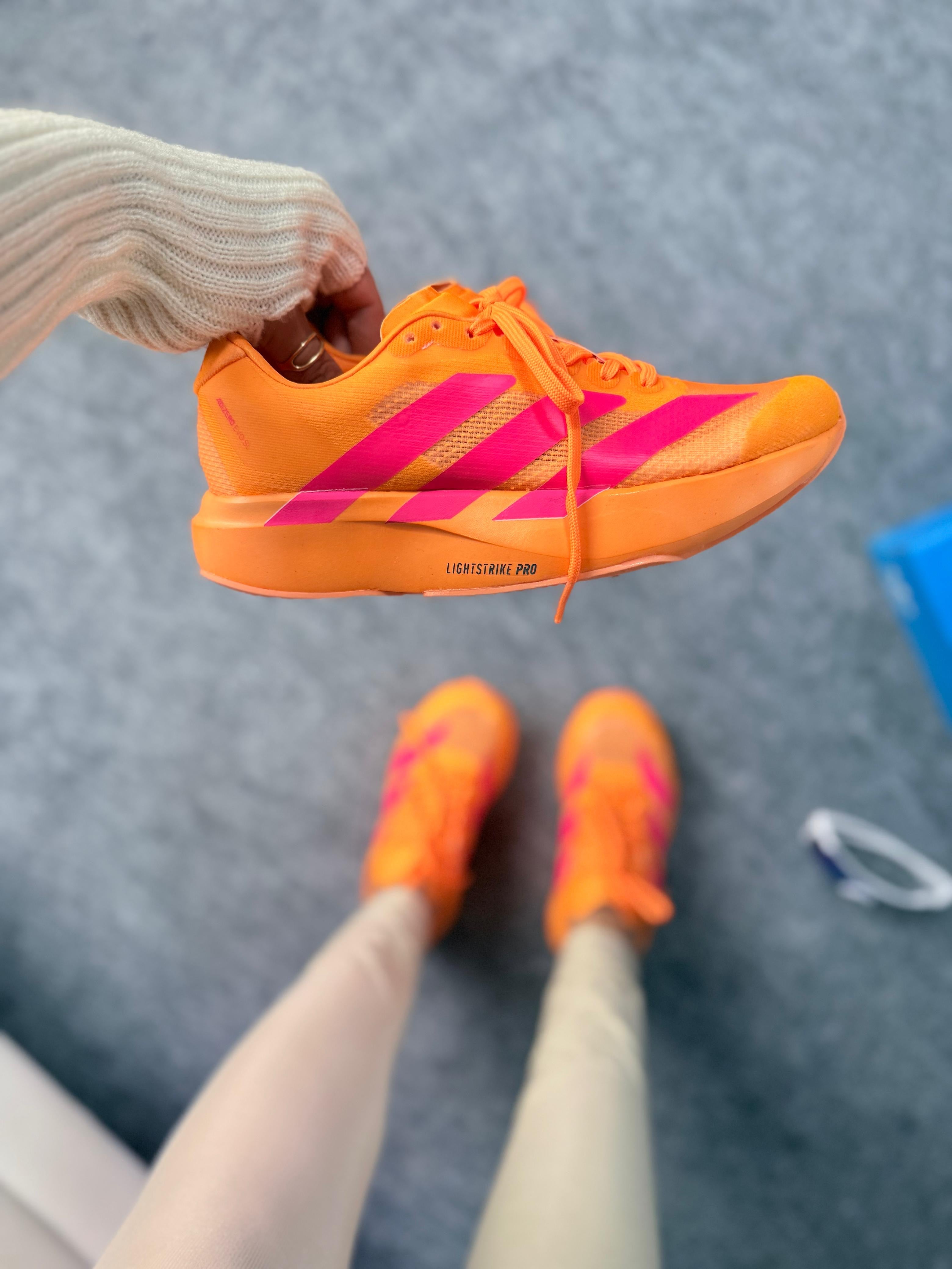 Adidas Adizero Evo - Laranja/pink