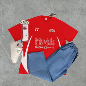 Camiseta Over Trip Side GG (Algodão pesado)