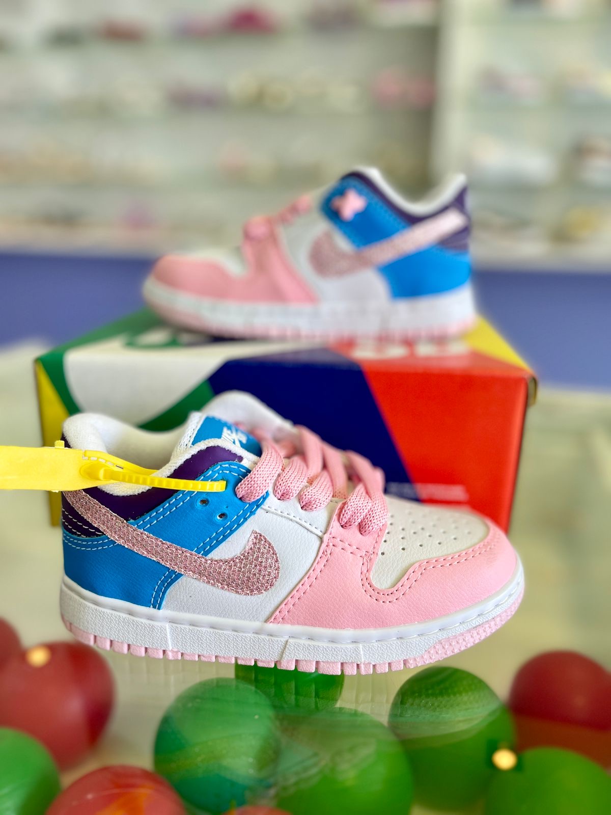 Nike dunk colorido - Infantil
