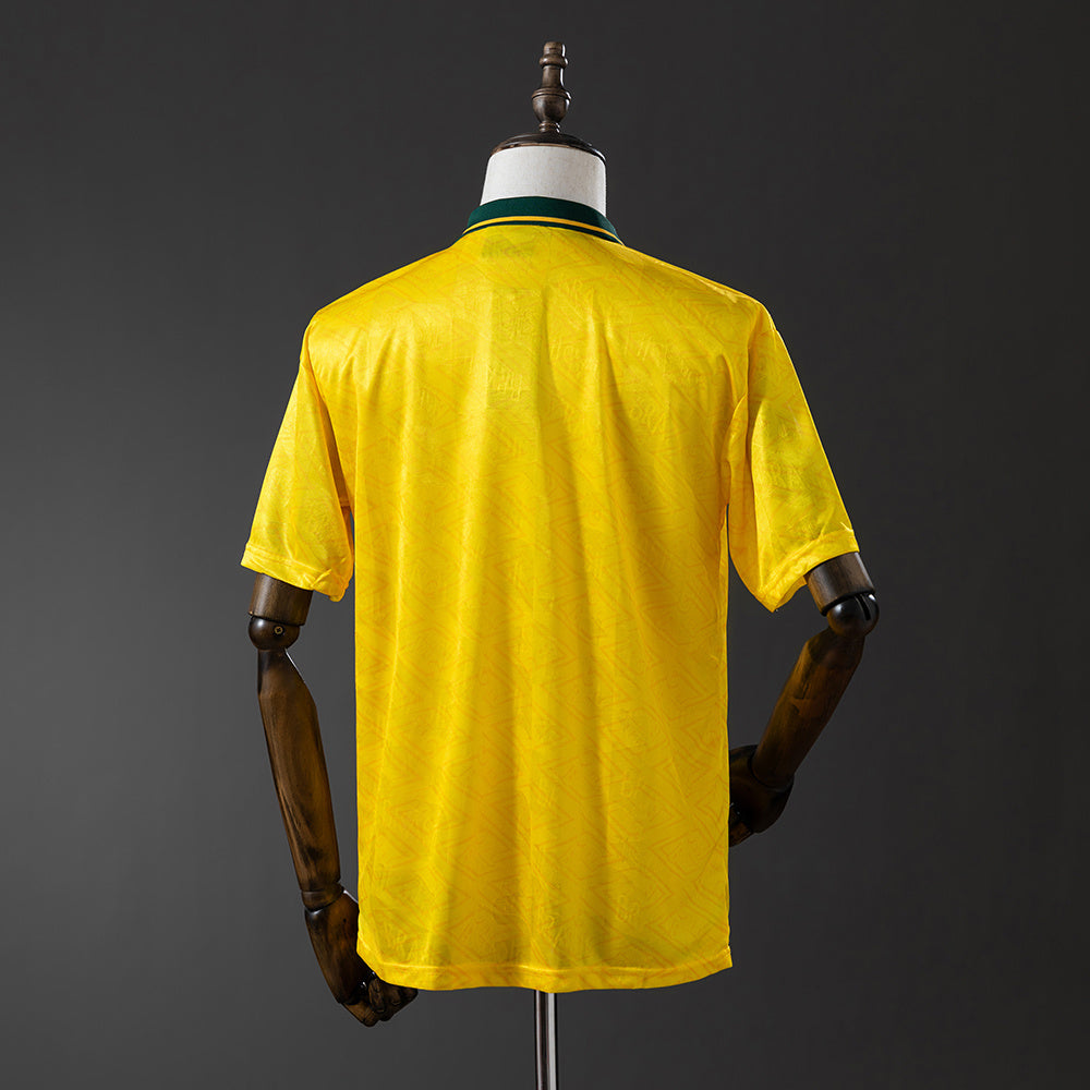 Camisa Retrô Brasil Masculina Tailandesa - 91/93