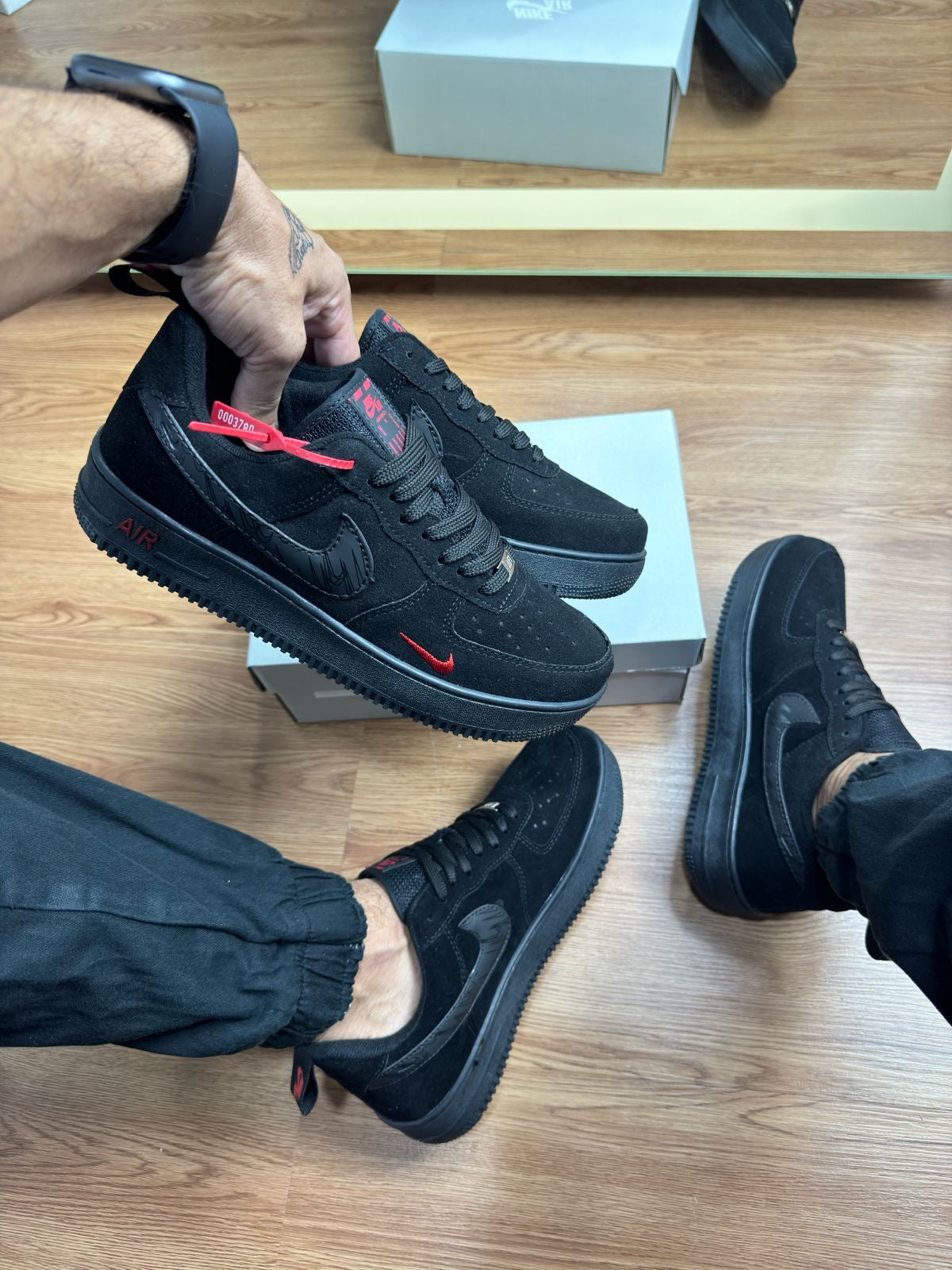 Air Force Camurça - Black