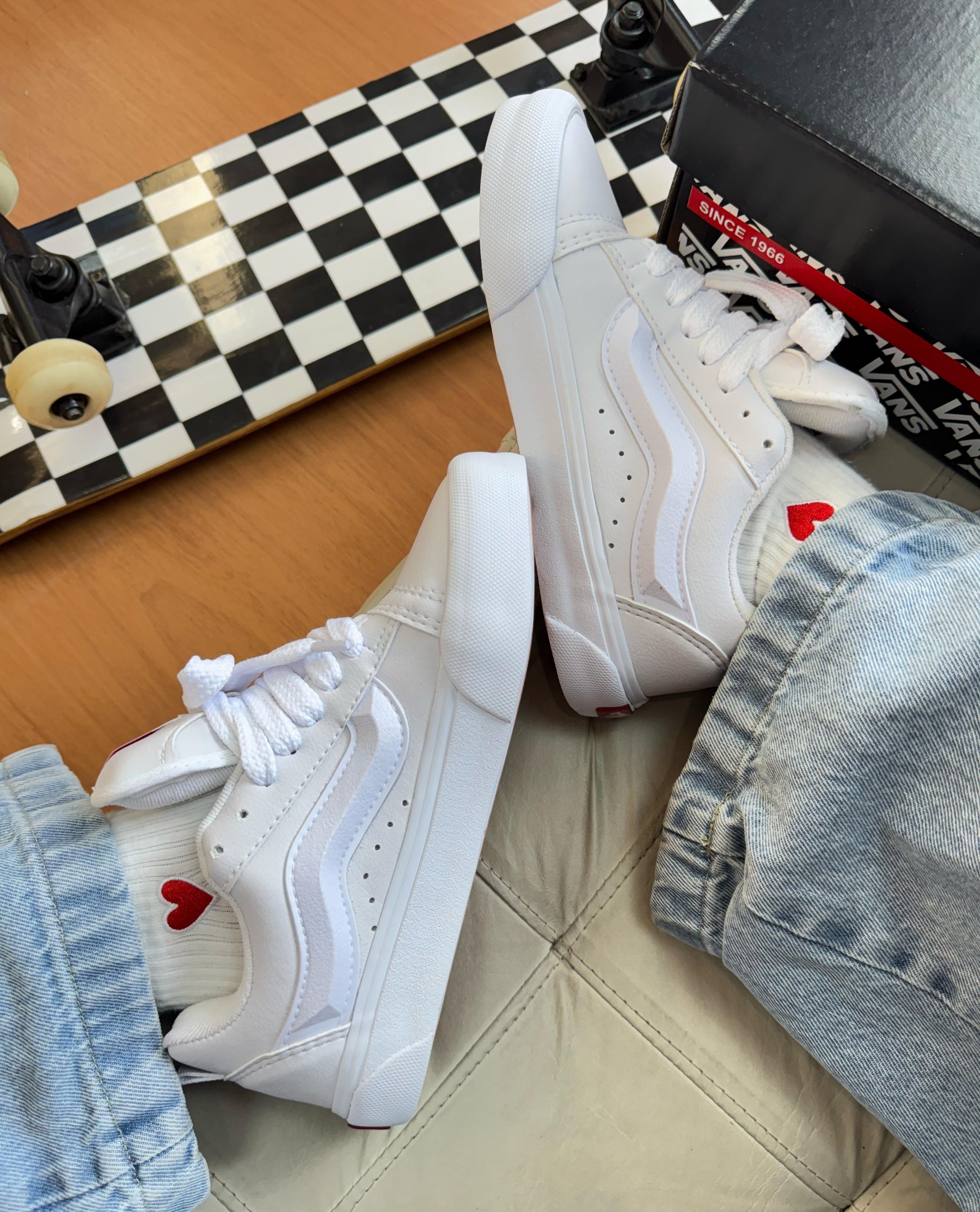 Vans Knu - White