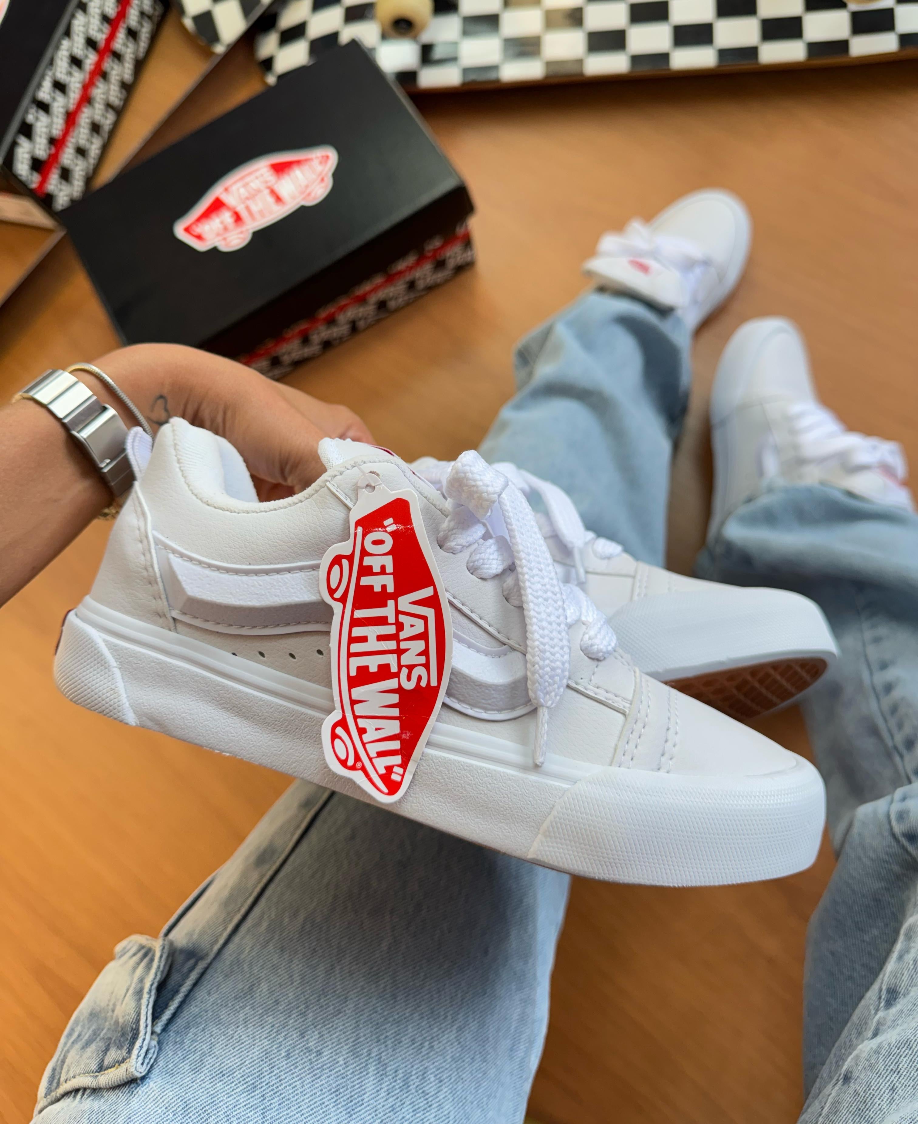 Vans Knu - White