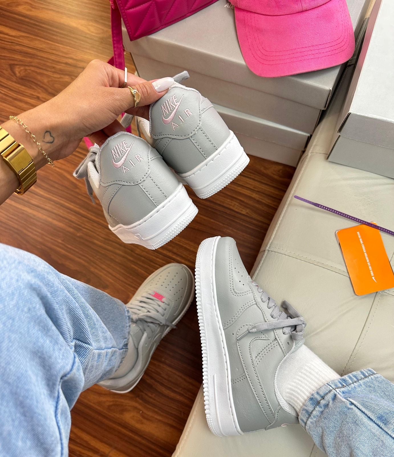 Nike Air Force - Cinza