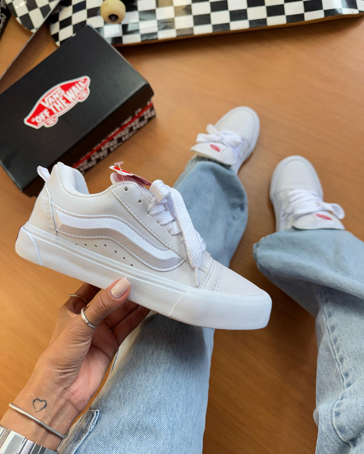 Vans Knu - White