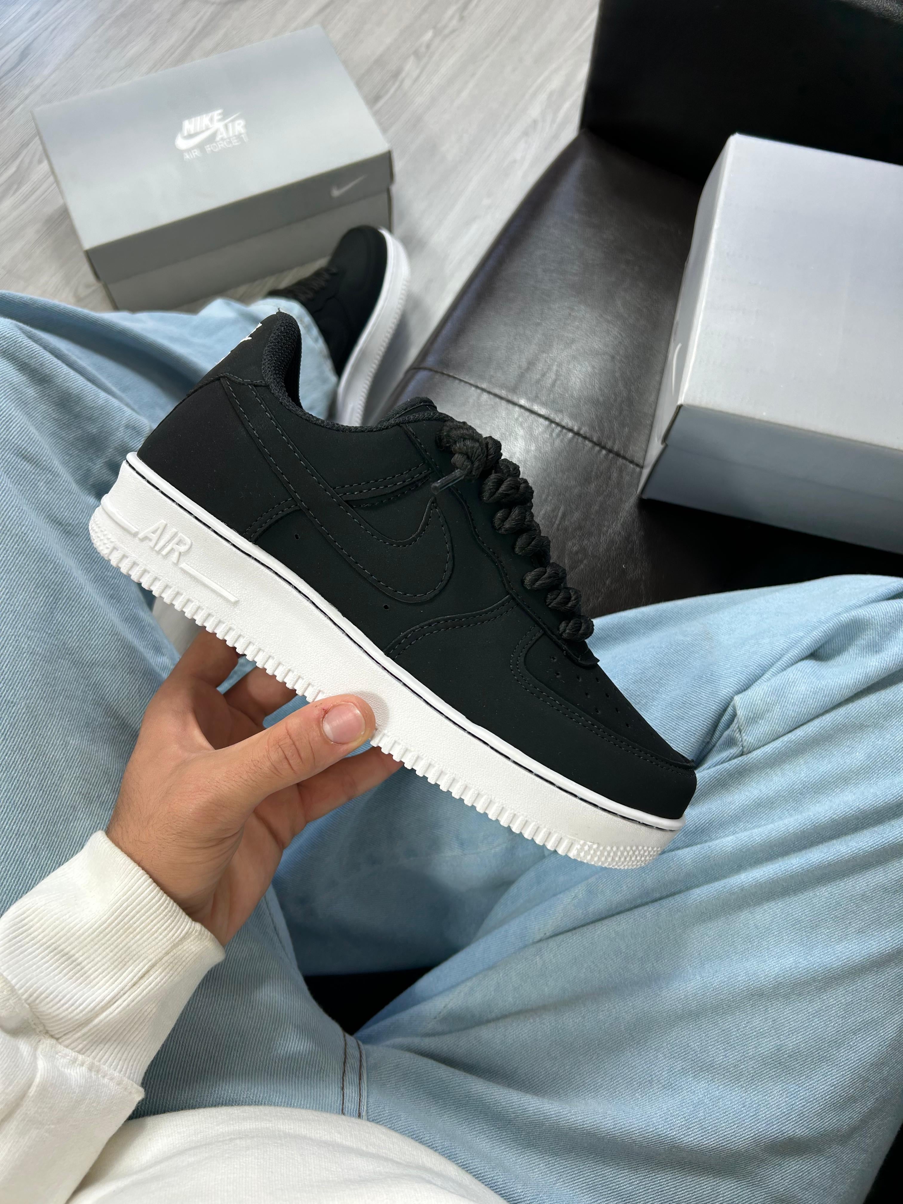 Air Force Nobuck - Black