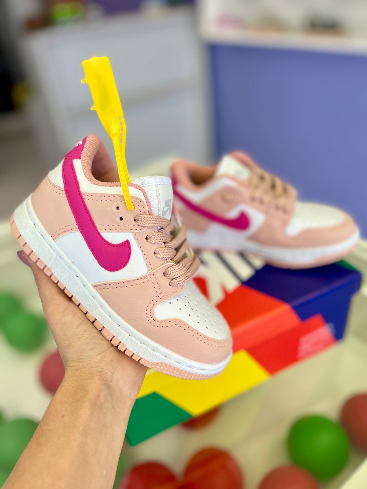 Tênis dunk Rosa - infantil