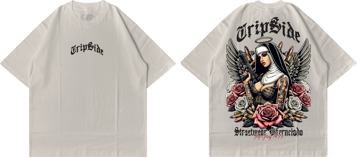 Camiseta Over GG Trip Side (Silk)