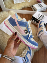 Nike Dunk Low - azul/rosa