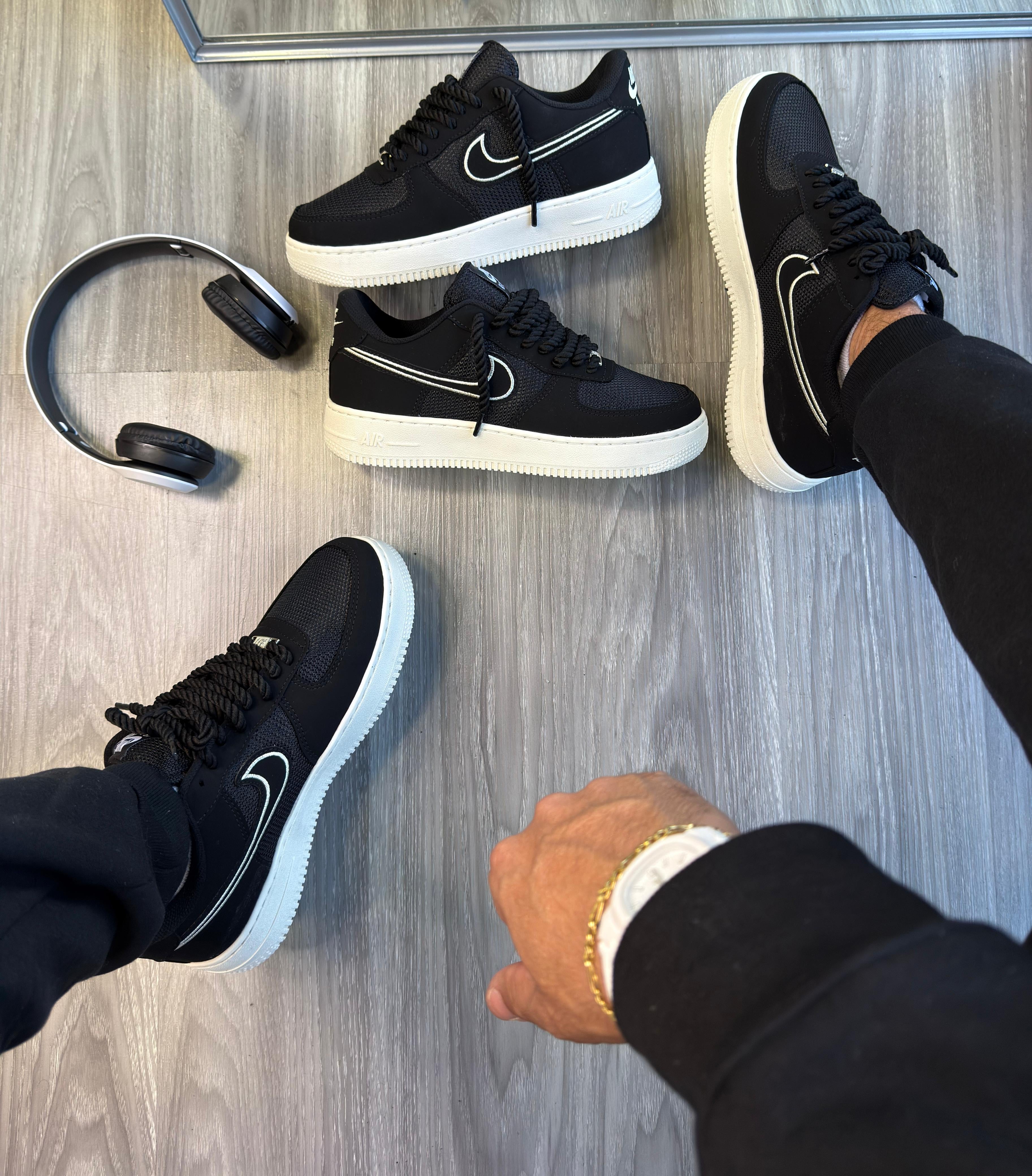 Air Force Nobuck - Black