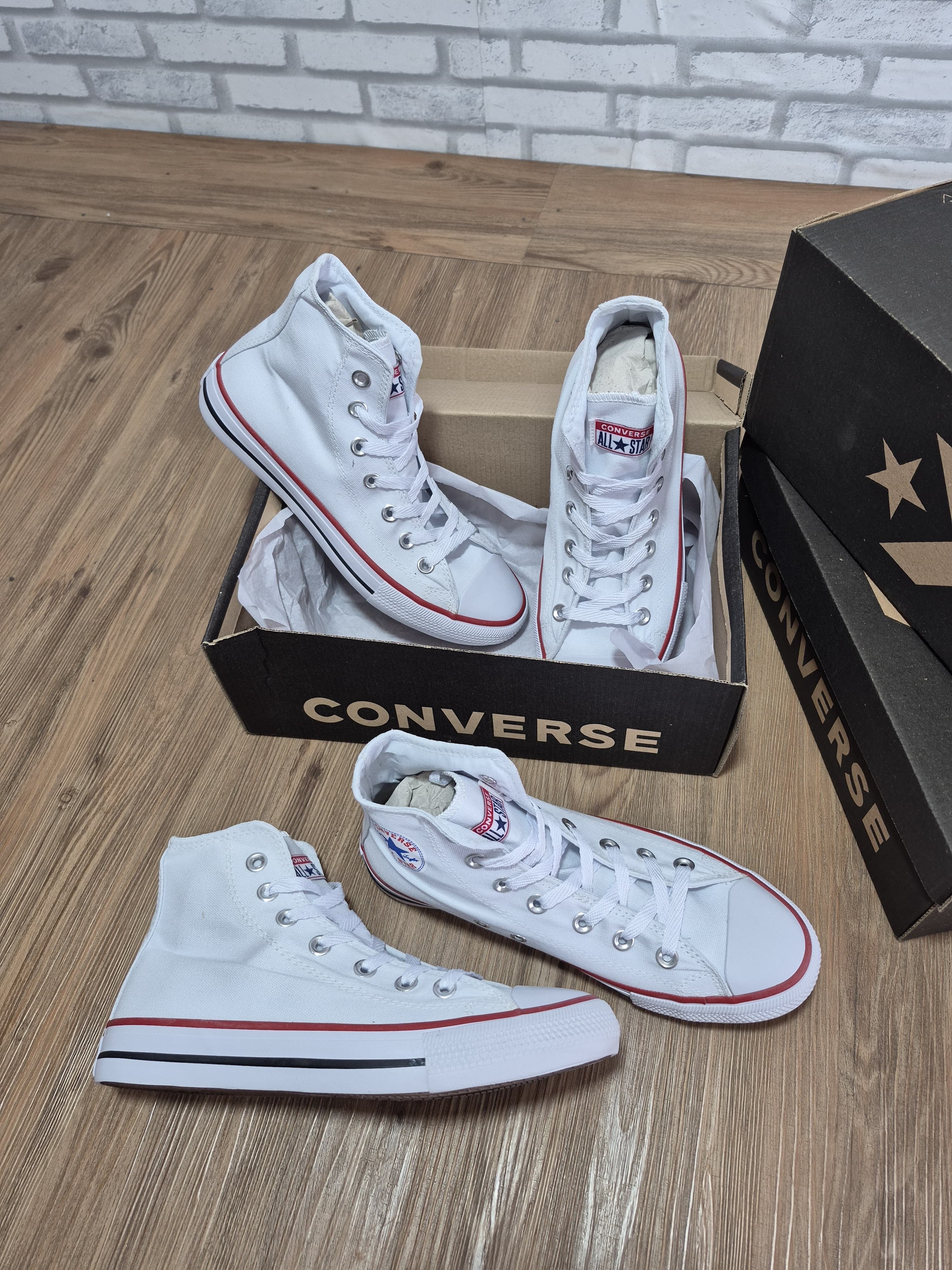 All star botinha lona Branco