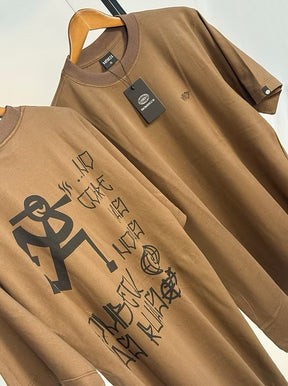 Camisa Oversized Bombeck - Marrom