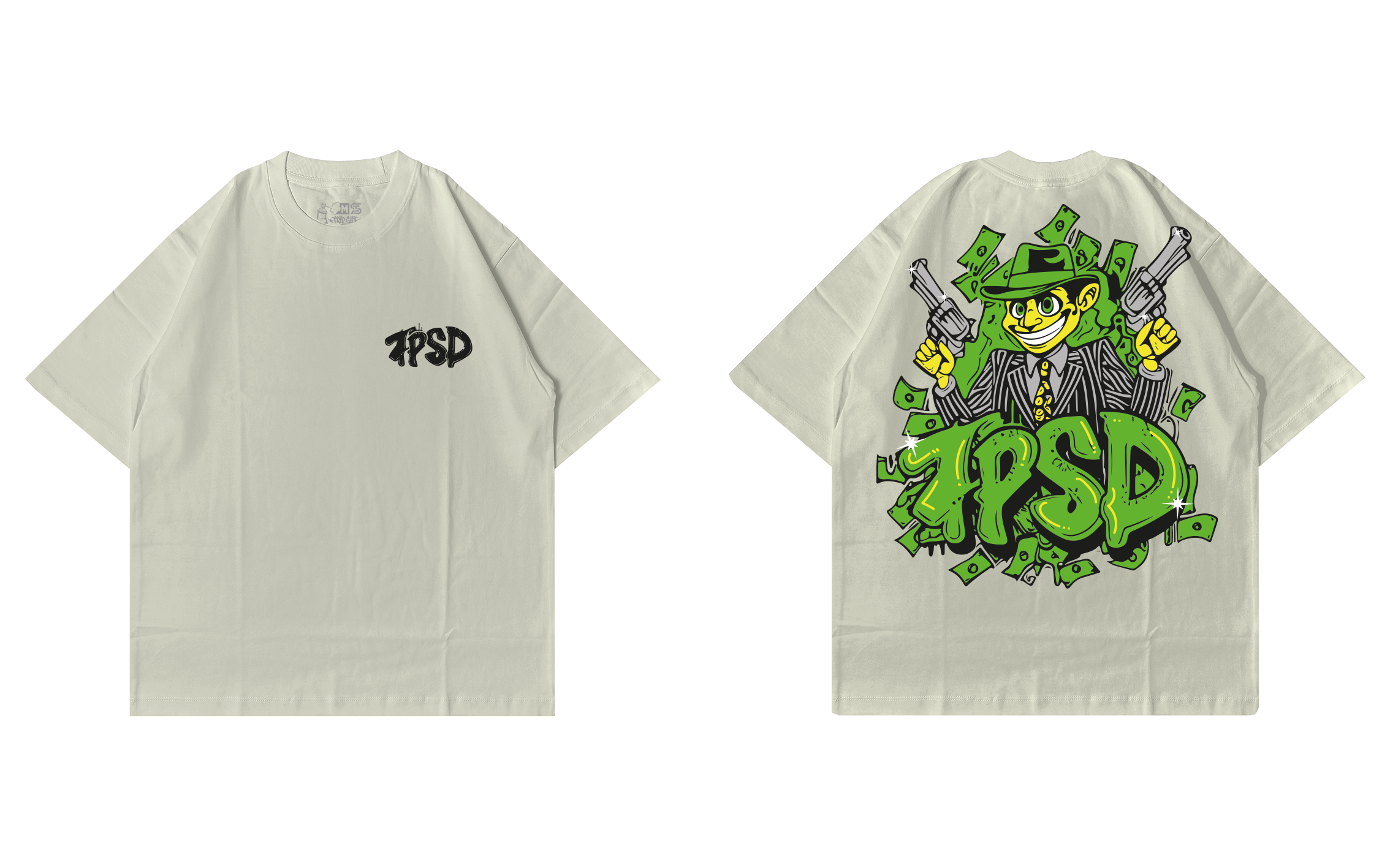 Camiseta Over Trip Side G (Silk)