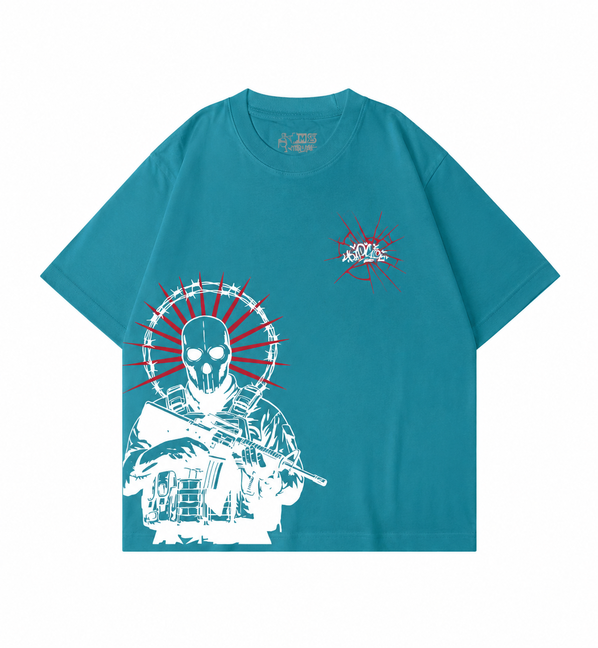 Camiseta Over Trip Side GG (Silk)