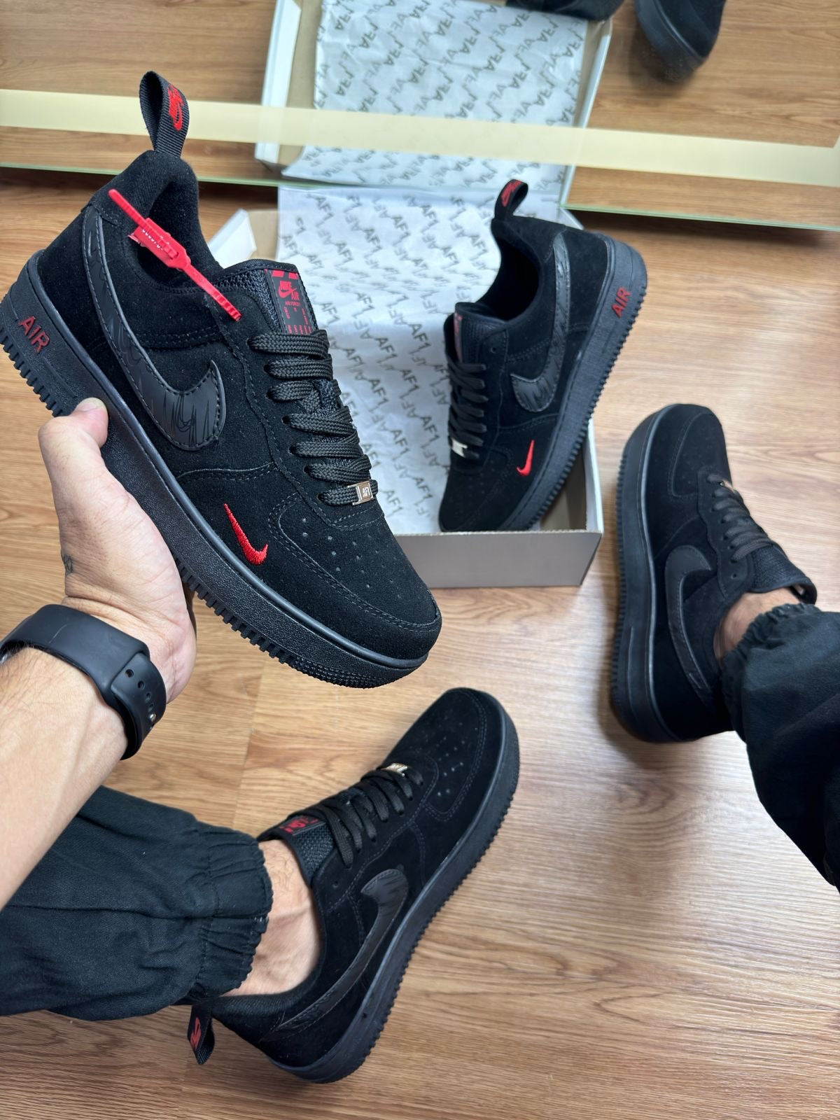 Air Force Camurça - Black