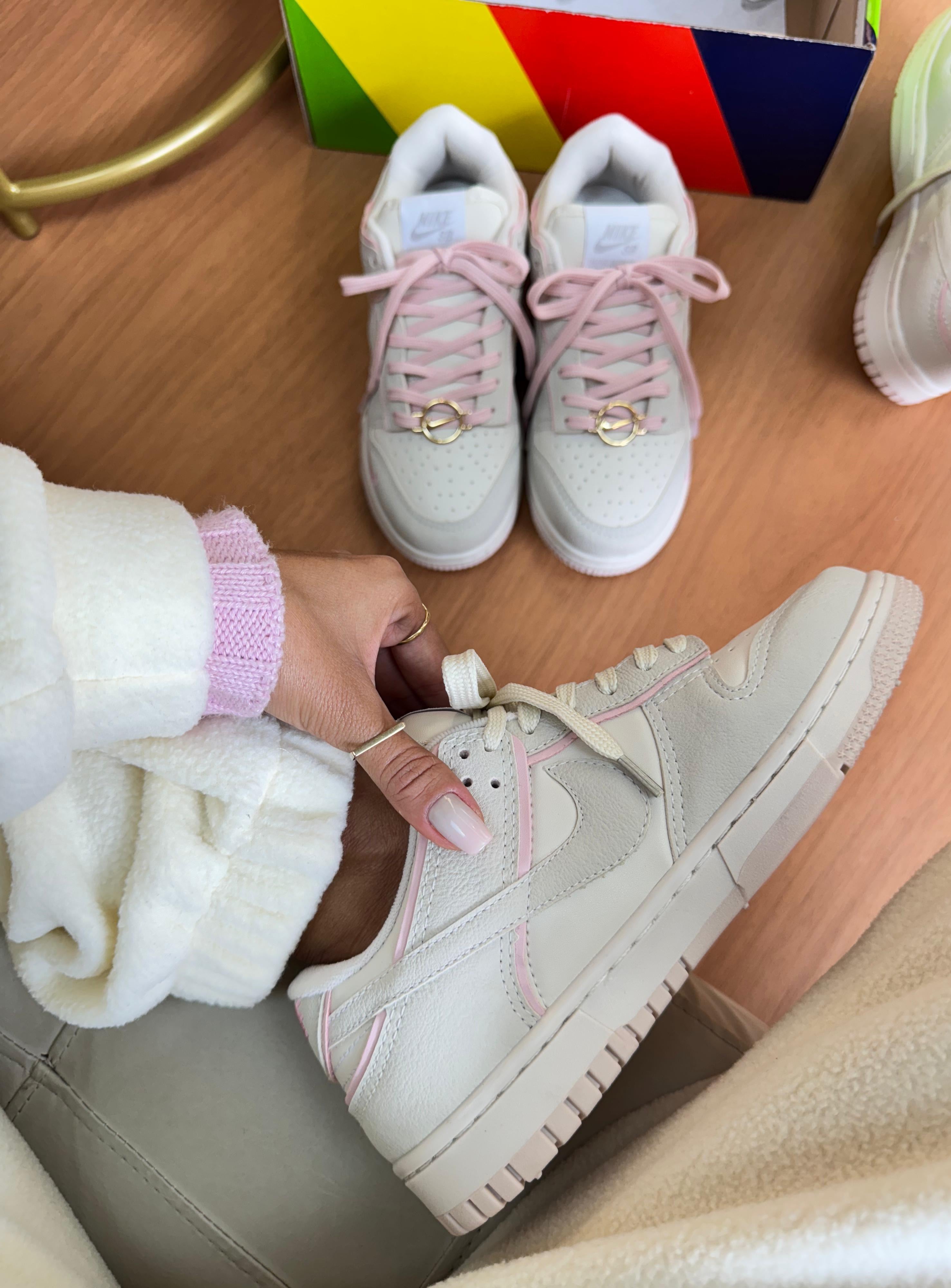 Nike Dunk Low - OFF/Rosa