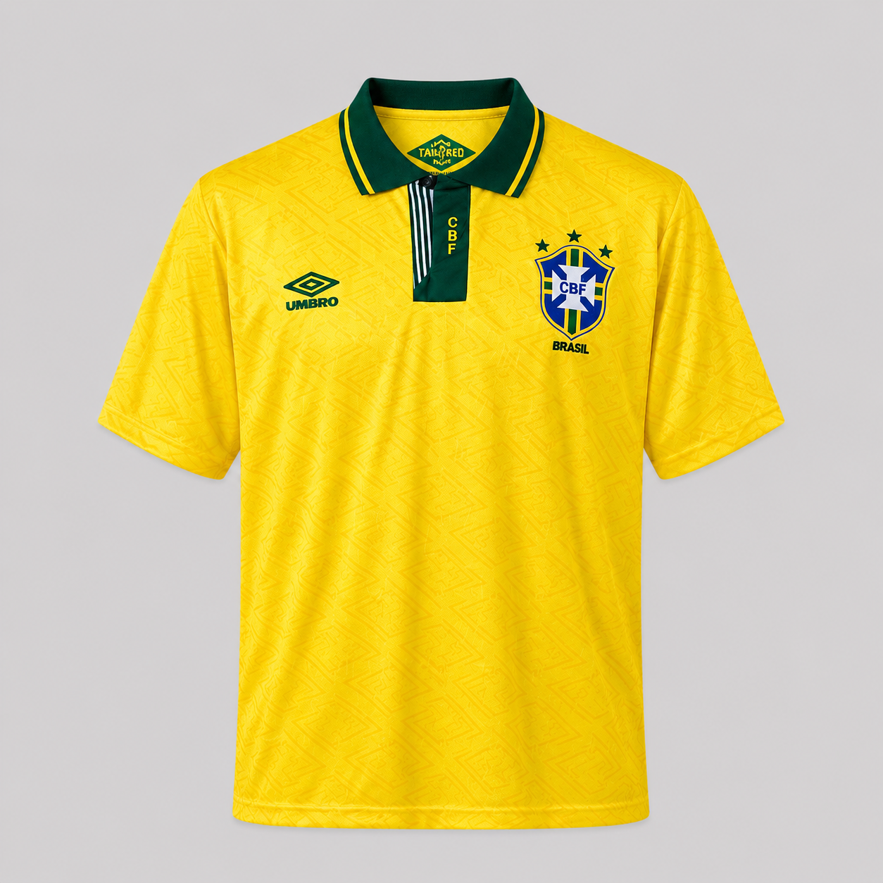 Camisa Retrô Brasil Masculina Tailandesa - 91/93