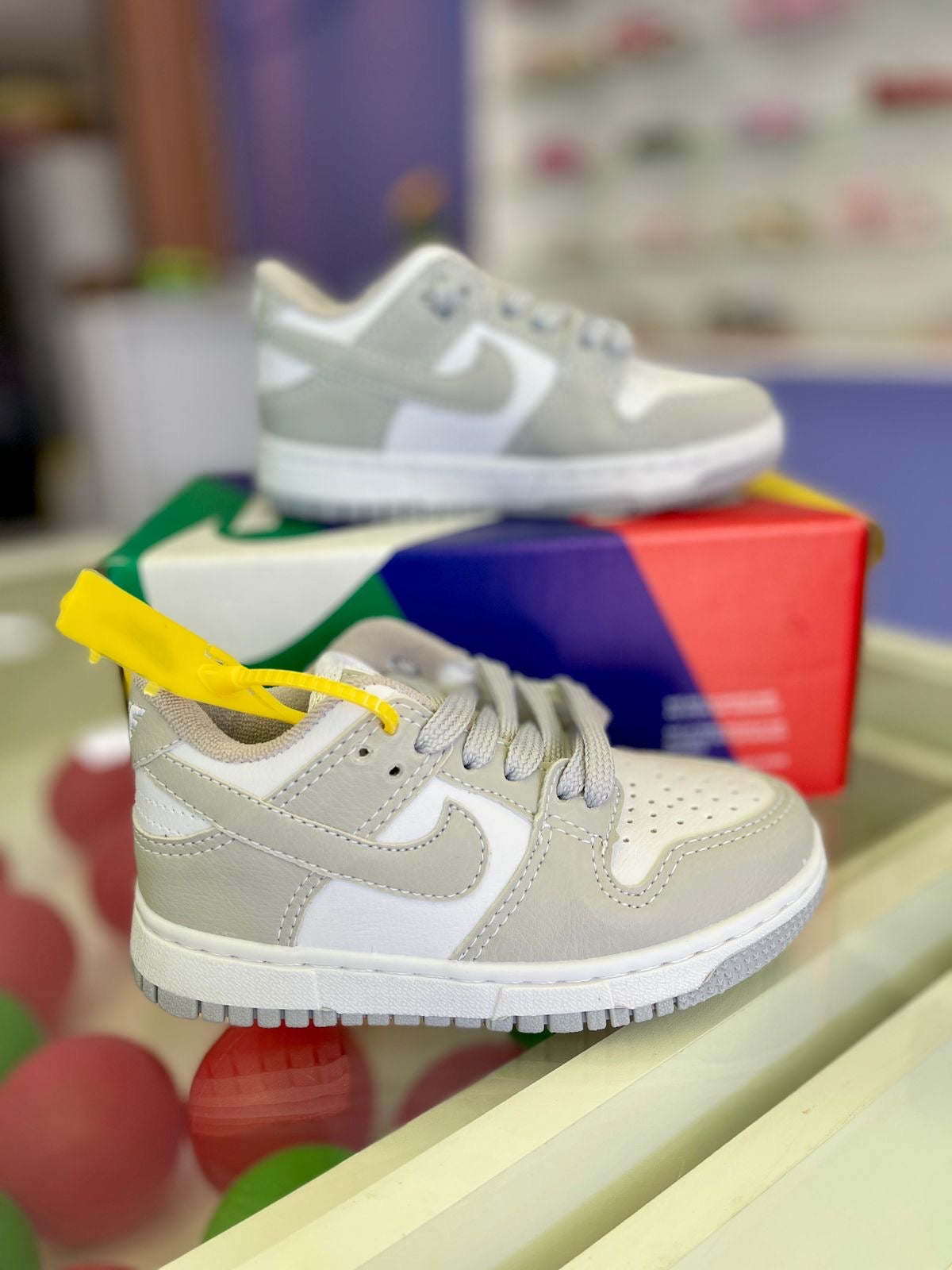 Nike Dunk cinza - Infantil