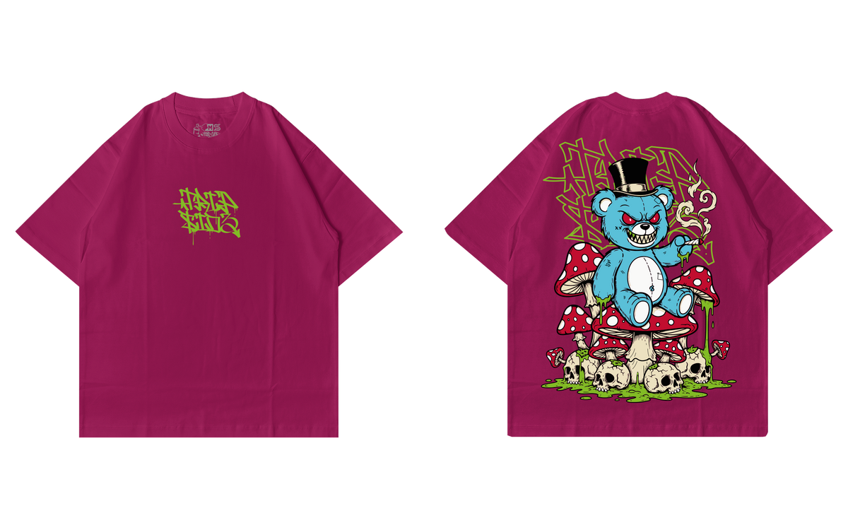 Camiseta Over Trip Side M (Silk)