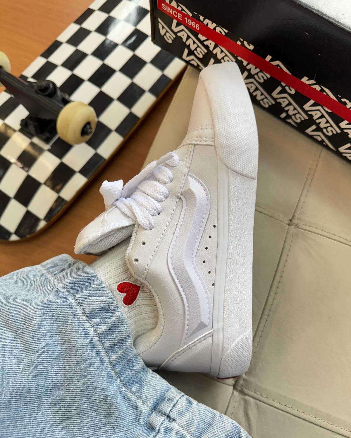 Vans Knu - White