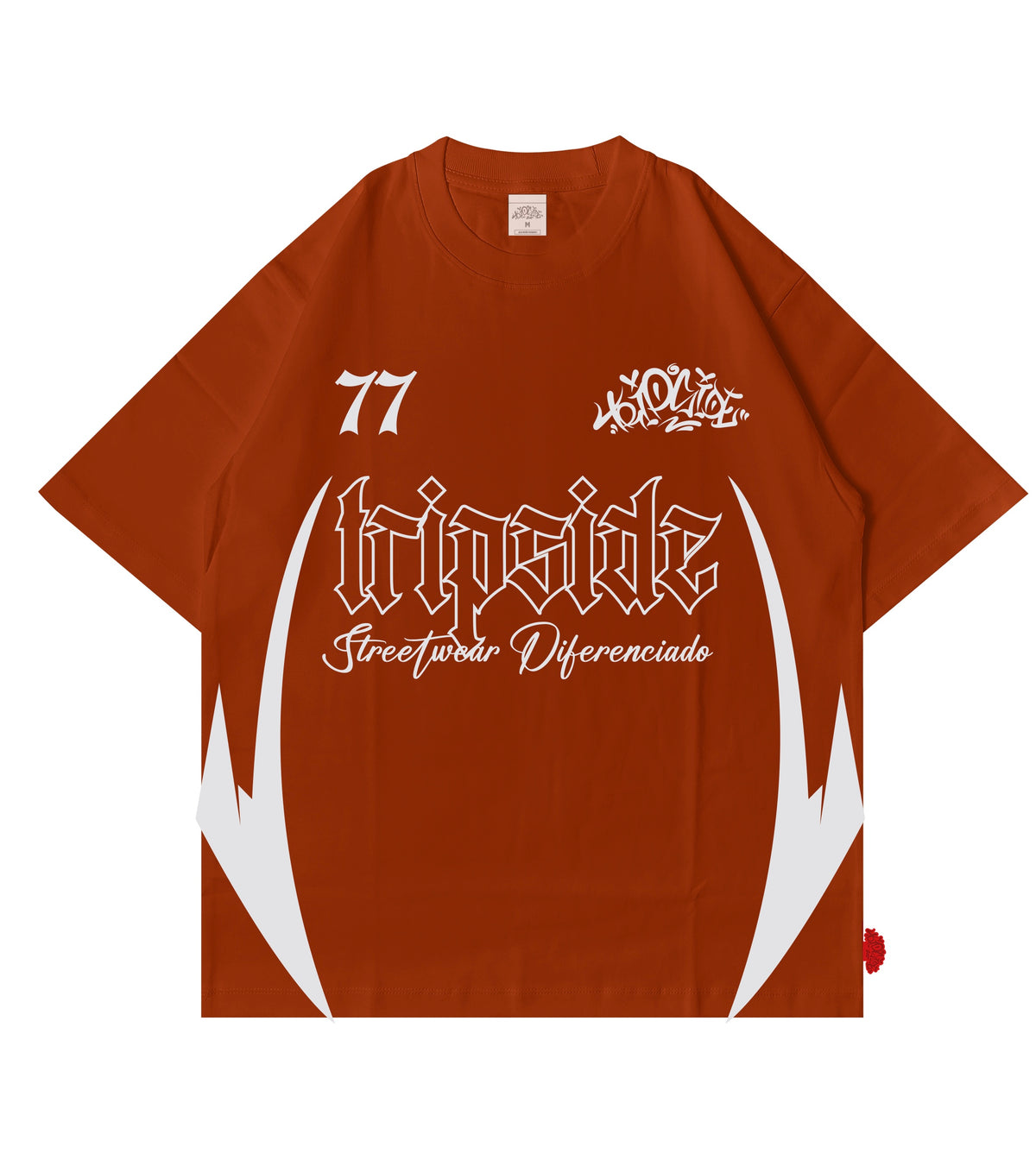 Camiseta Over Trip Side GG (Algodão pesado)