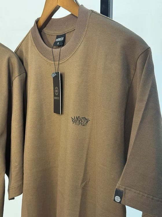 Camisa Oversized Bombeck - Marrom