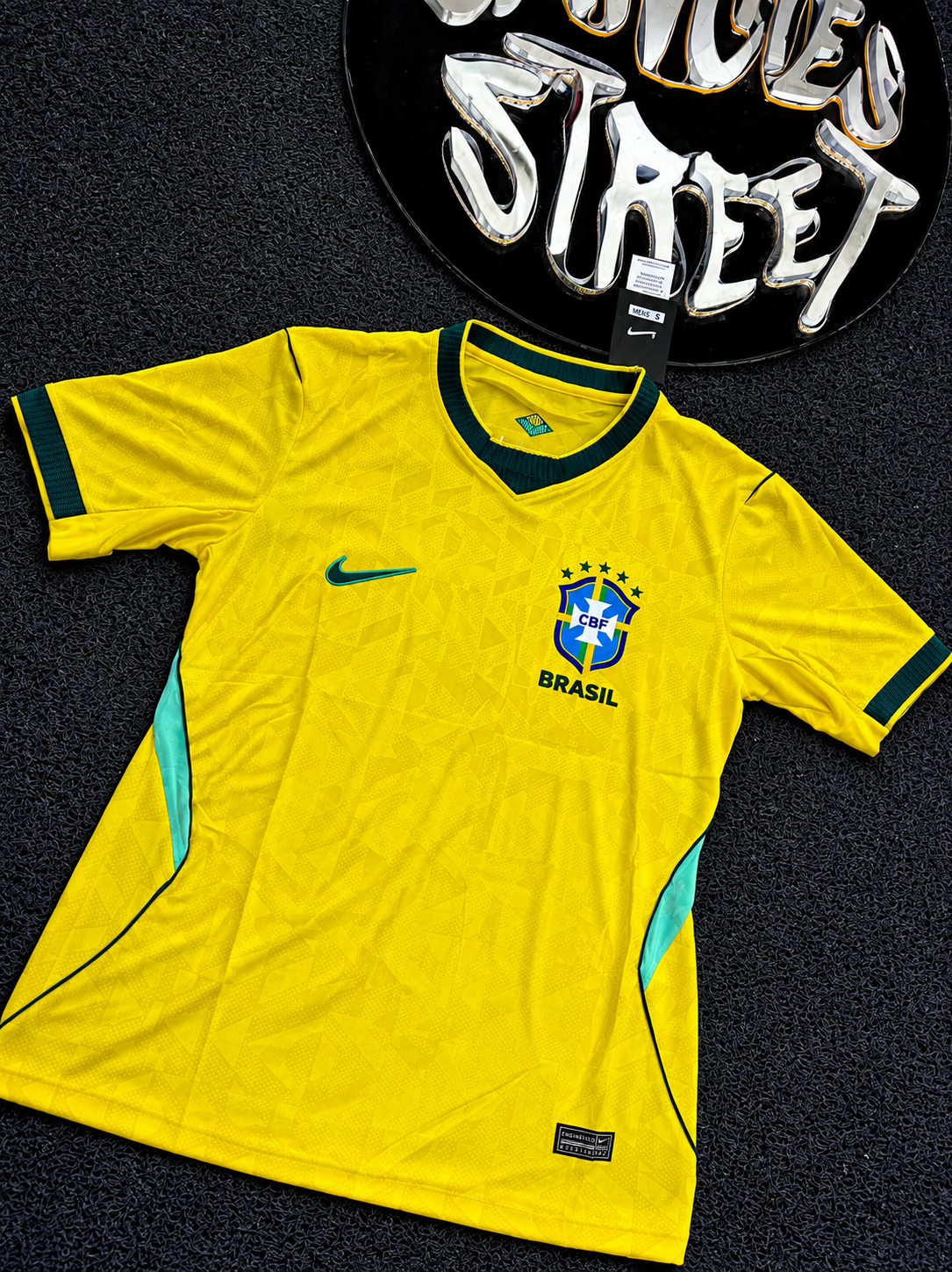 Camisa do Brasil Masculina Tailandesa (Jogador) - 1.1