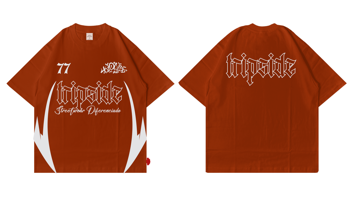 Camiseta Over Trip Side GG (Algodão pesado)