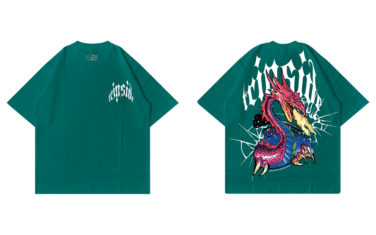 Camiseta Over Trip Side GG (Silk)