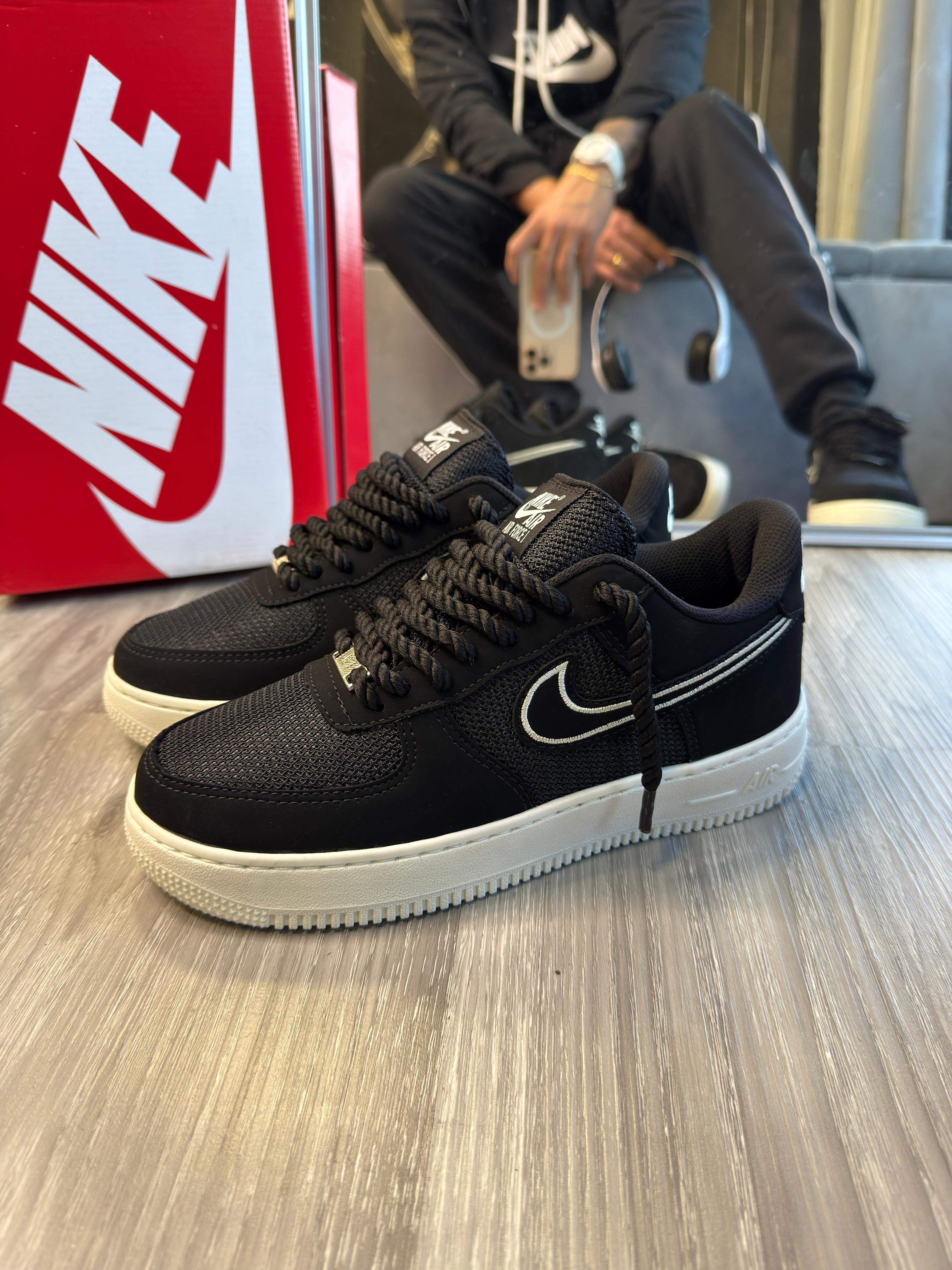 Air Force Nobuck - Black